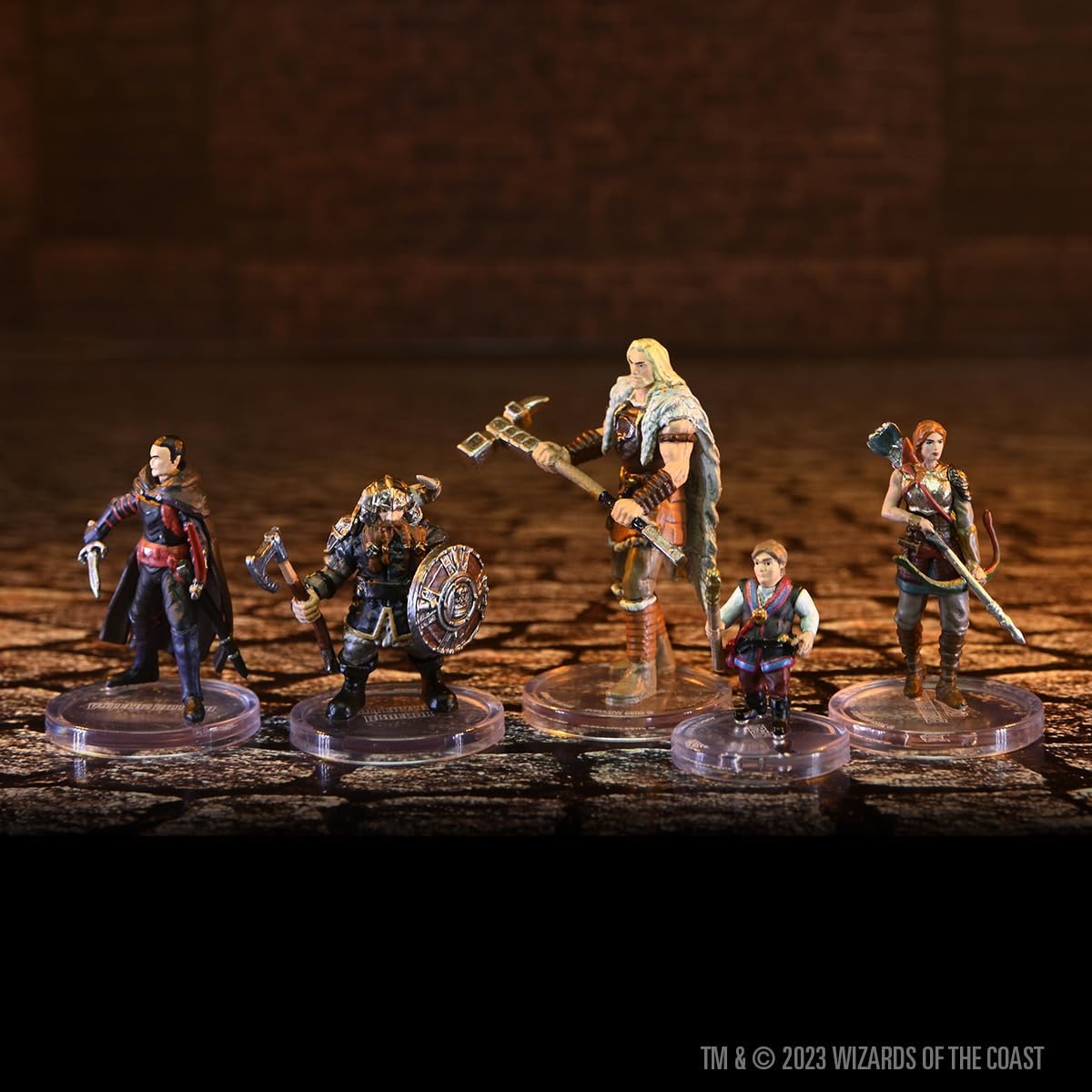 Wizkids D&D The Legend of Drizzt 35th Anniversary Pre-Painted Miniatures Boxed Set 8