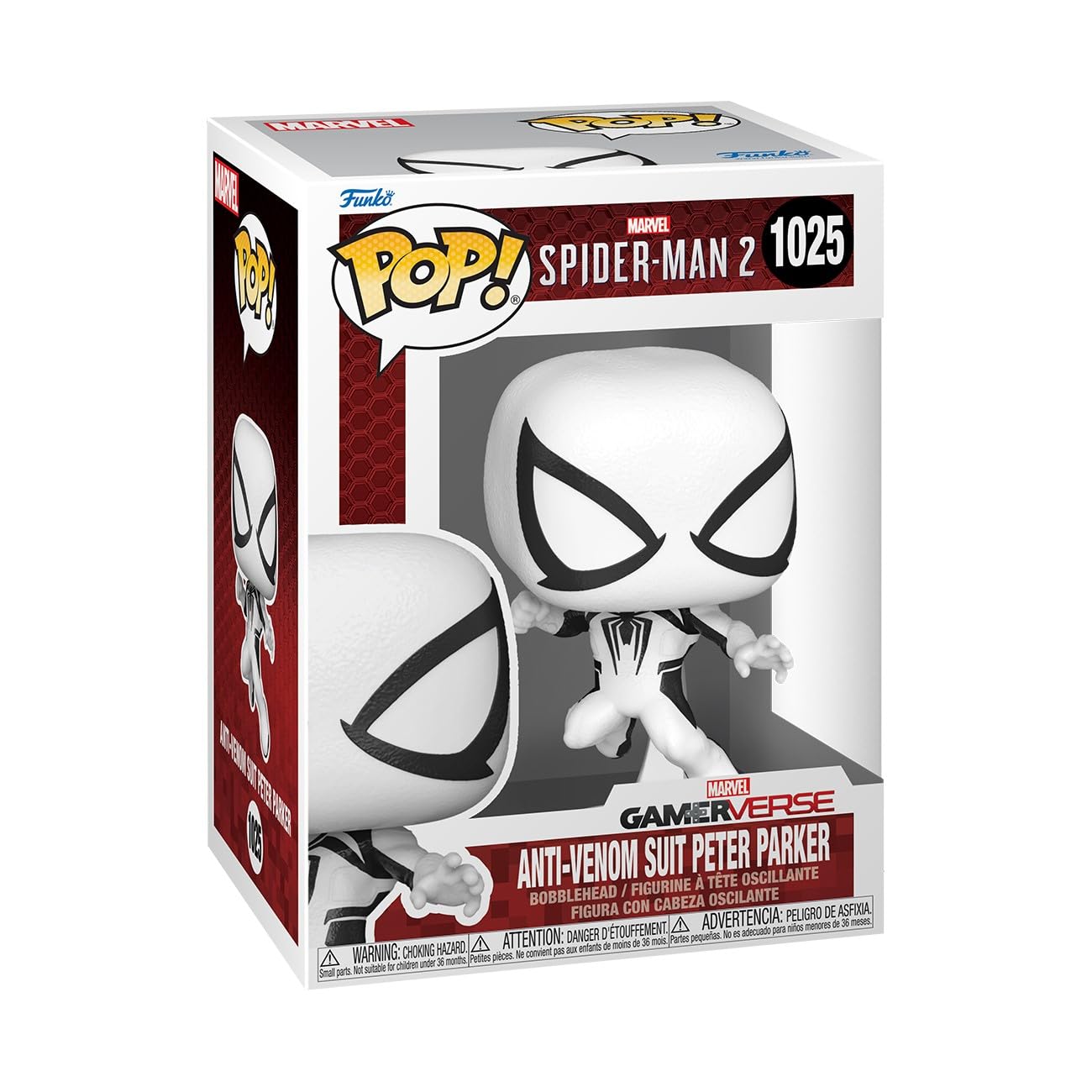 Funko Pop! Games: Spider-Man 2 Video Game - Anti-Venom Peter Vinyl Figure 4