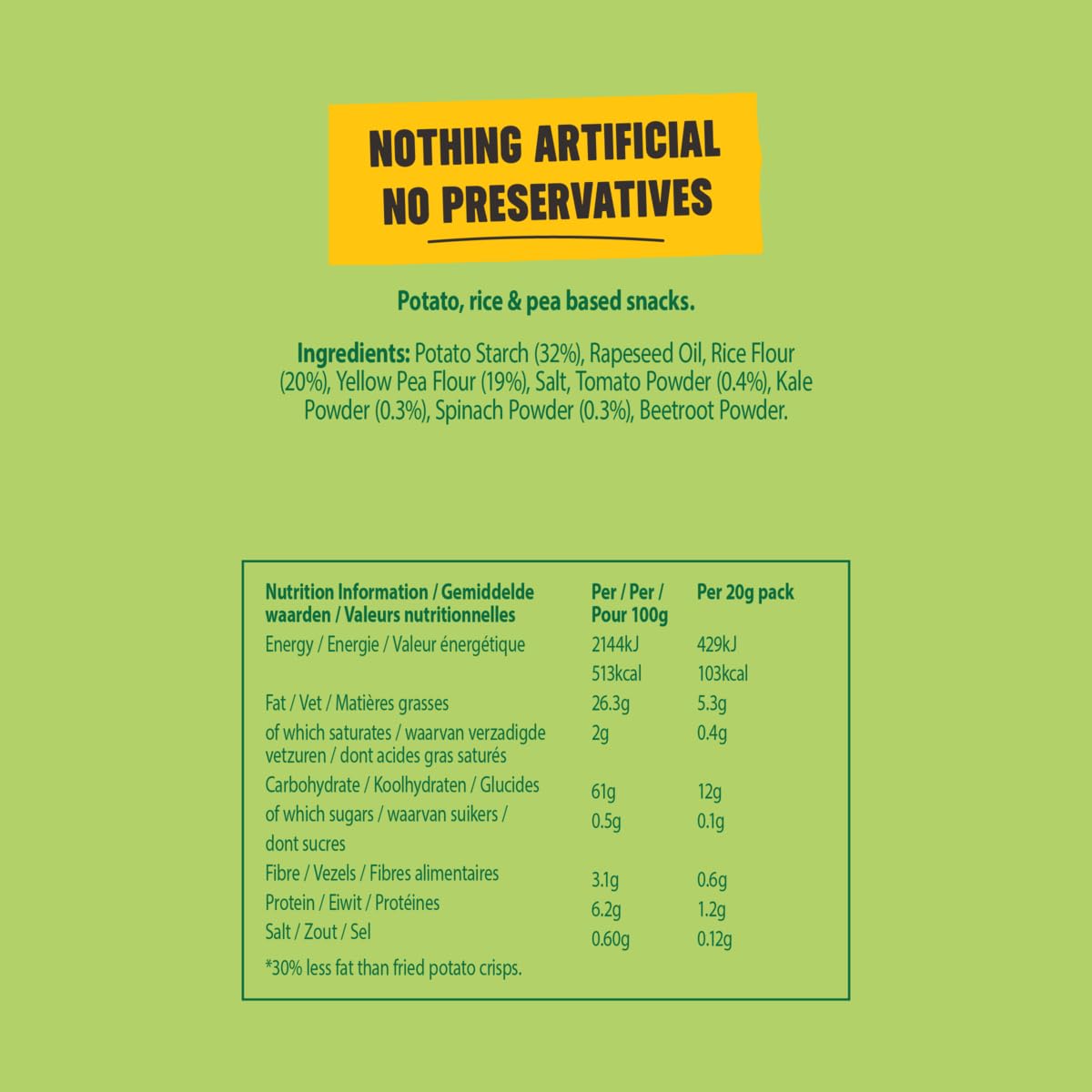 Eat Real Kids Veggie Straws Multibox, 24 x 20g, Tomato Spinach Kale, Gluten-Free Snack 3