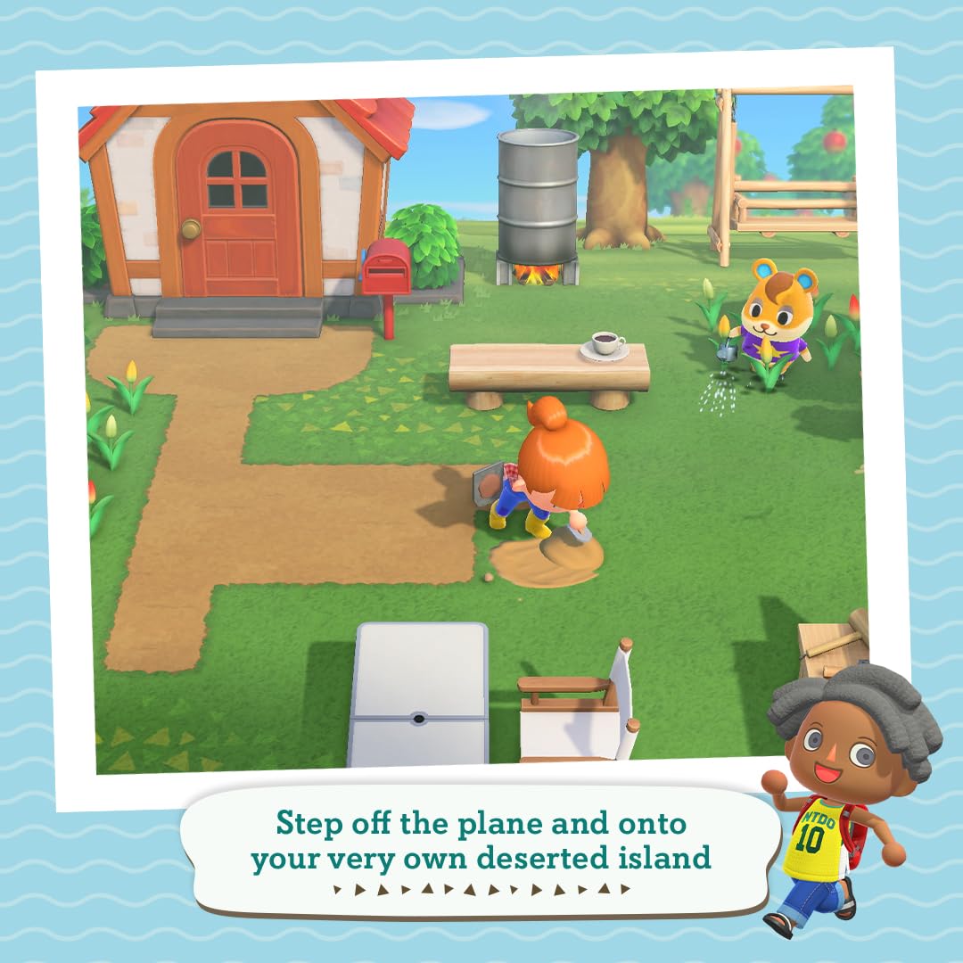 Animal Crossing: New Horizons - Nintendo Switch Lite (Turquoise) Bundle 5