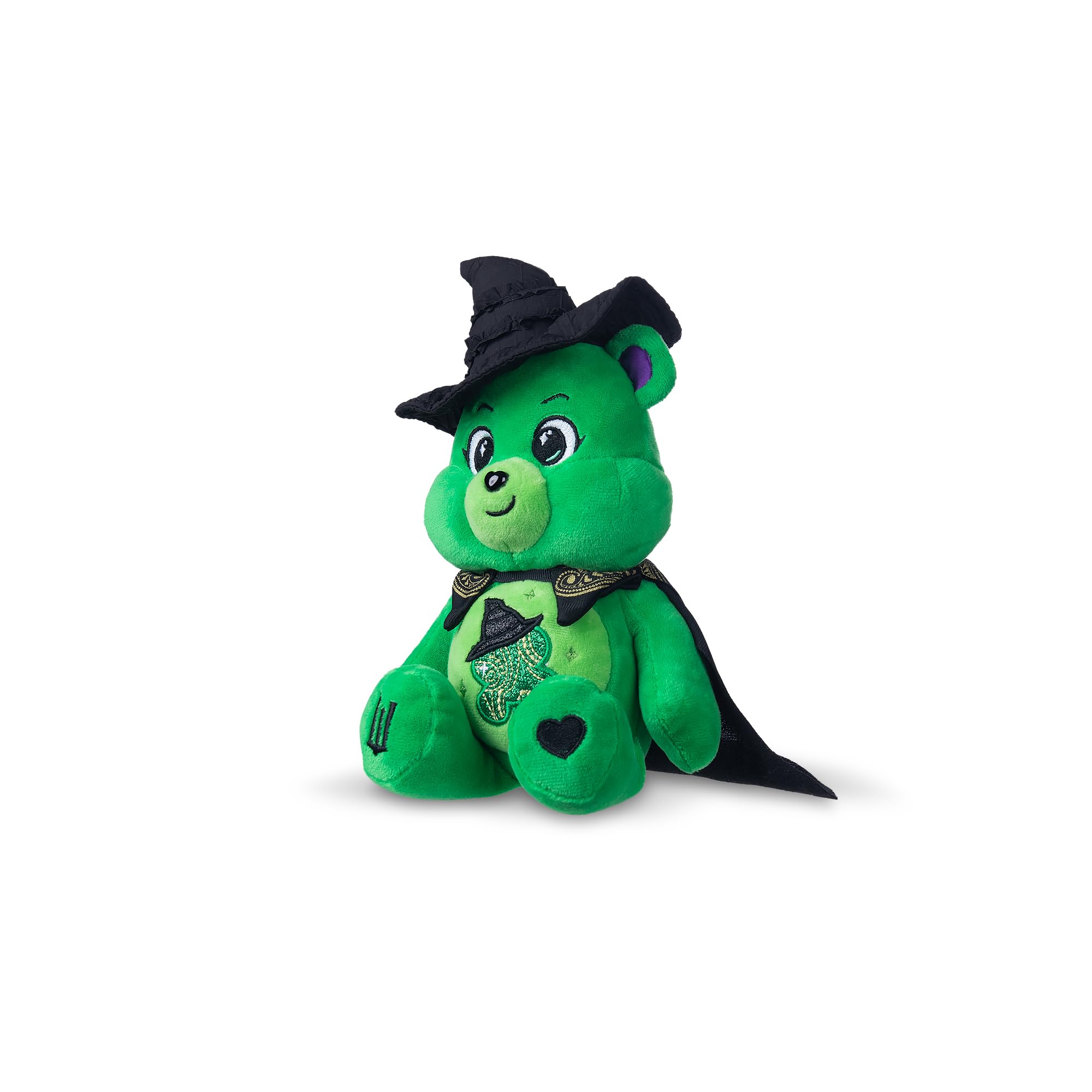 Care Bears x Wicked Good Luck Bear as Elphaba 22cm Plush - Collectible Stuffed Animal 8