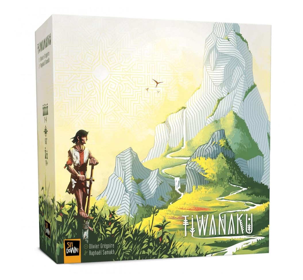 SitDown Tiwanaku Strategy Game - Cooperative, 1-4 Players, Ages 14+