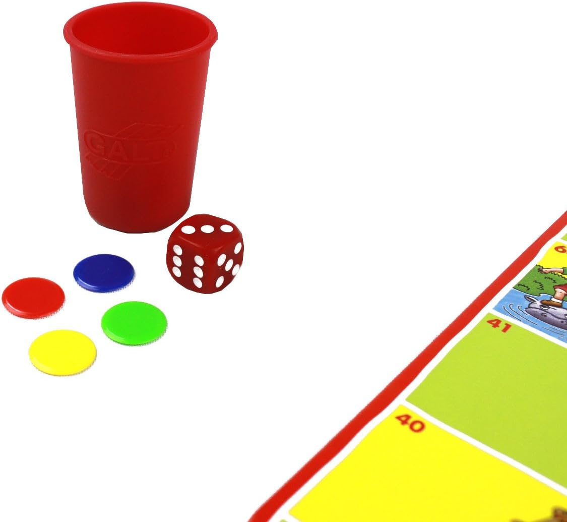 Galt Snakes & Ladders and Ludo Classic Board Game Set for Kids