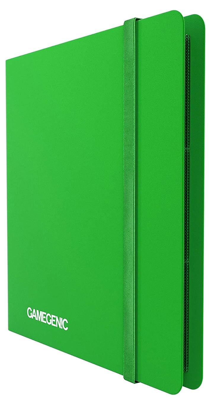 Gamegenic Casual Album 24-Pocket - Green Collectible Card Storage for Double-Sleeved Cards 1