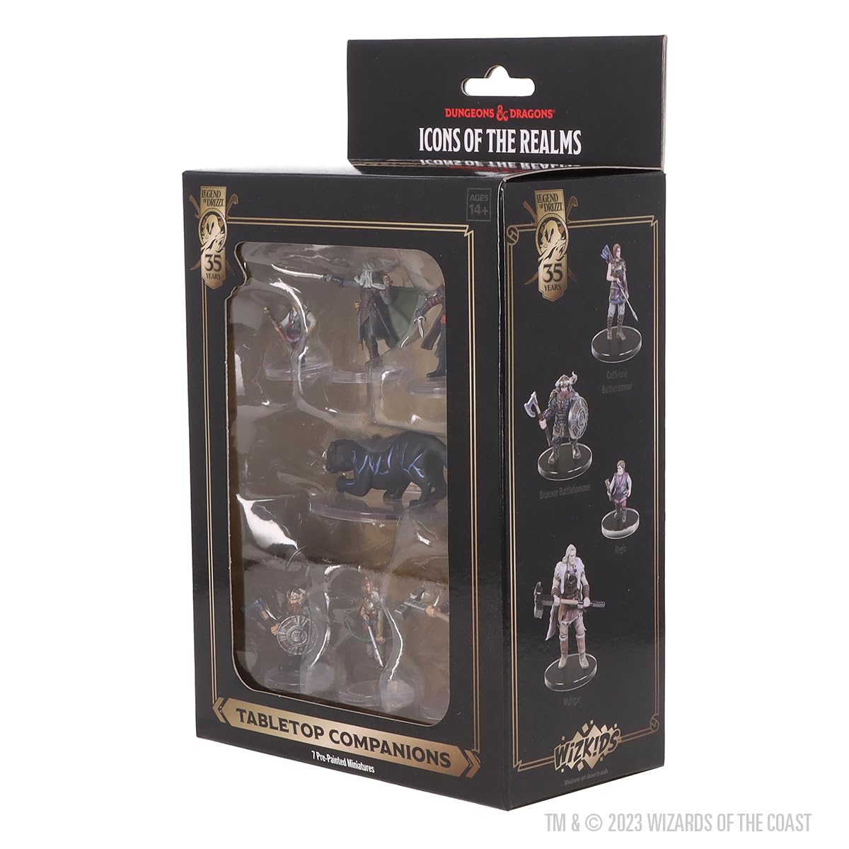 Wizkids D&D The Legend of Drizzt 35th Anniversary Pre-Painted Miniatures Boxed Set 12