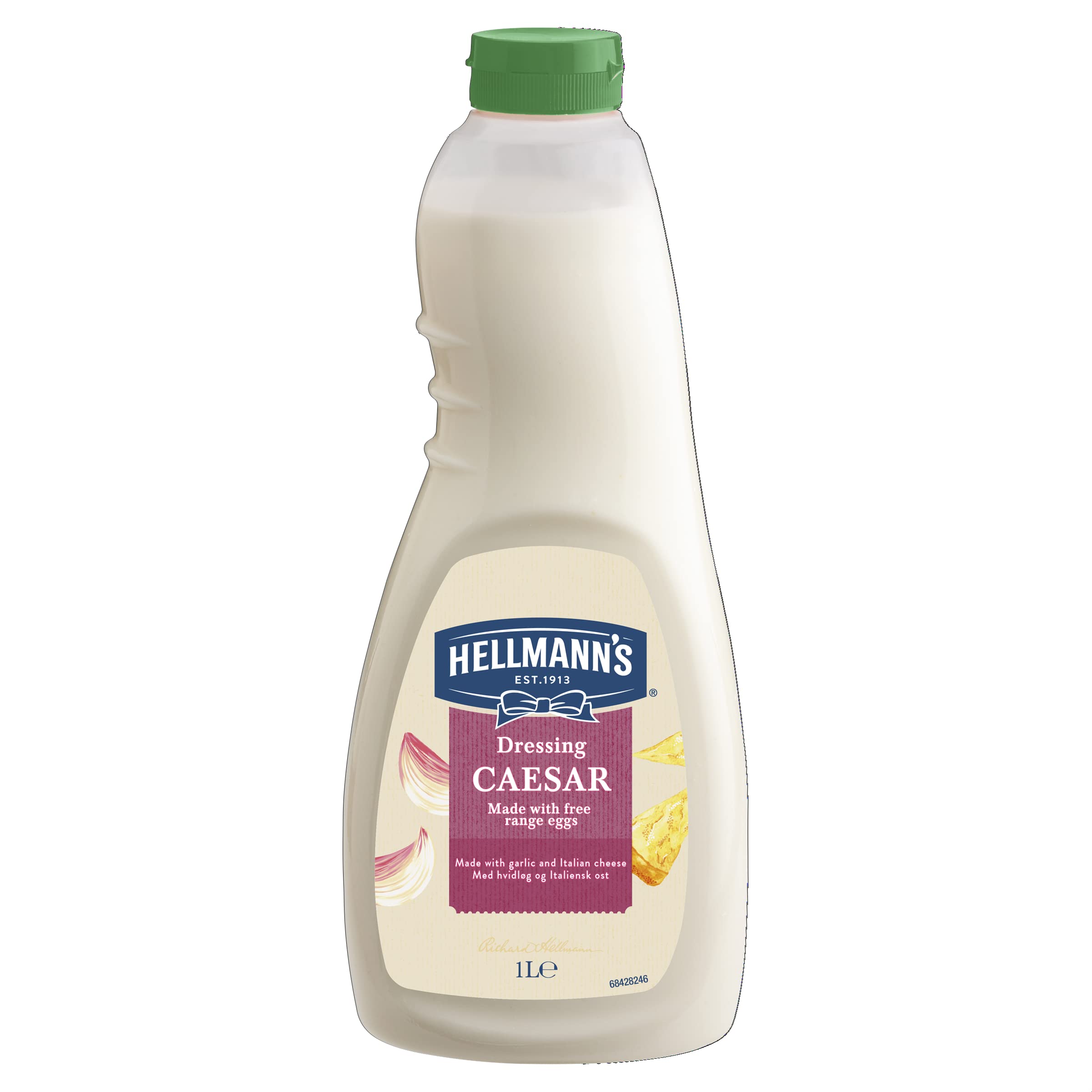 Hellmann's Caesar Dressing - Gluten Free | Made with Free Range Eggs | 1L