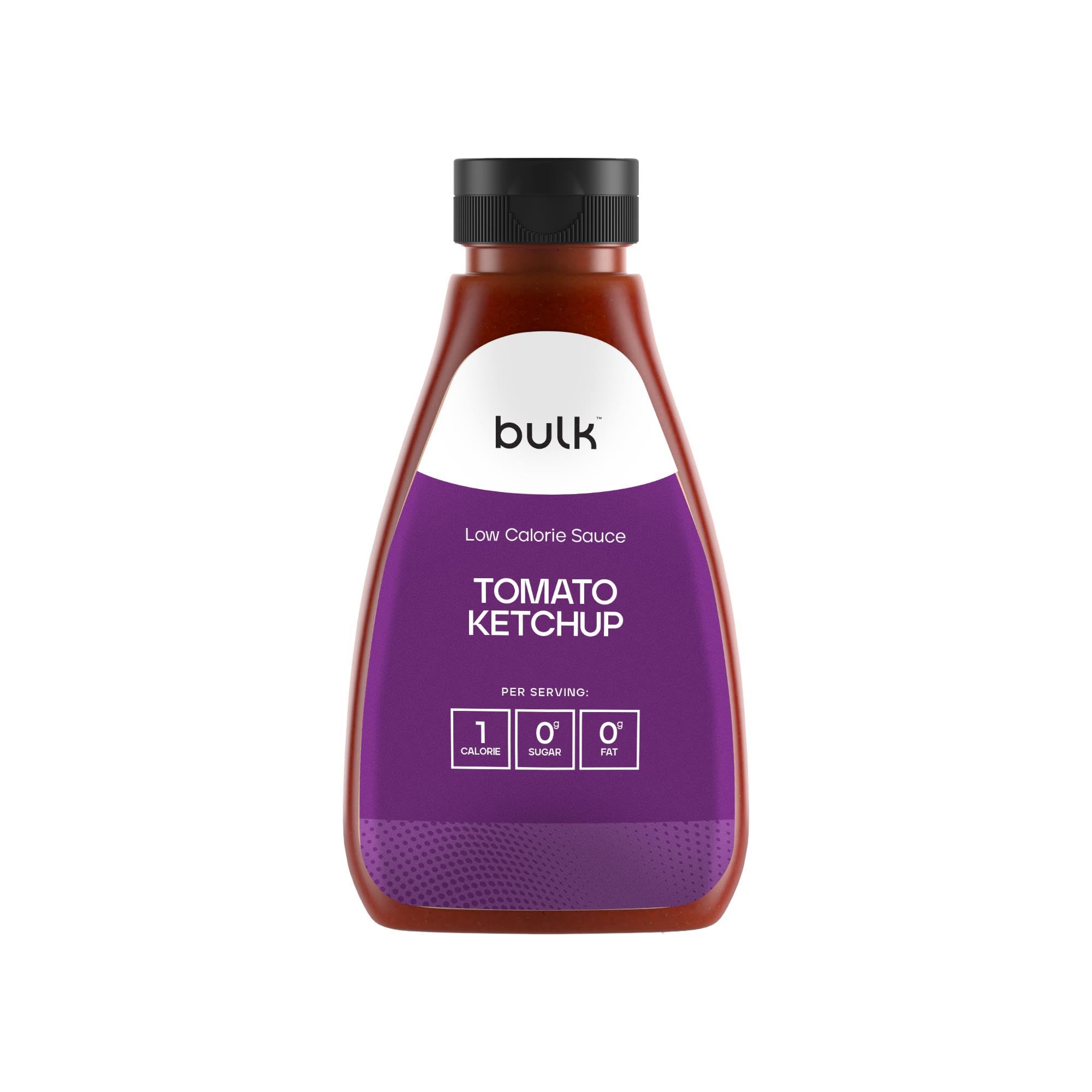 Bulk Low Calorie Tomato Ketchup Sauce, 425g, Low Sugar, Fat-Free, 1 kcal per Serving 1