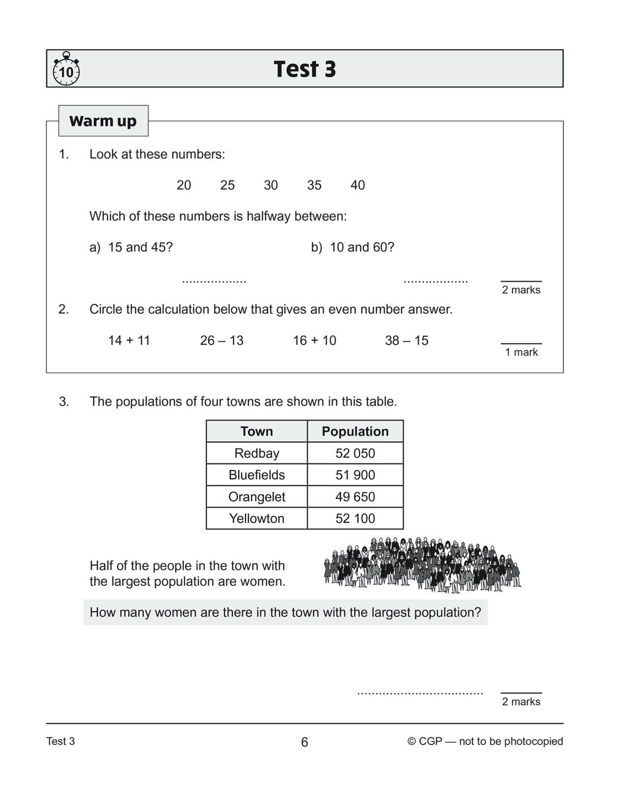 CGP New KS2 Maths 10-Minute Tests: Problem Solving - Year 5 | Paperback | Ages 8-10