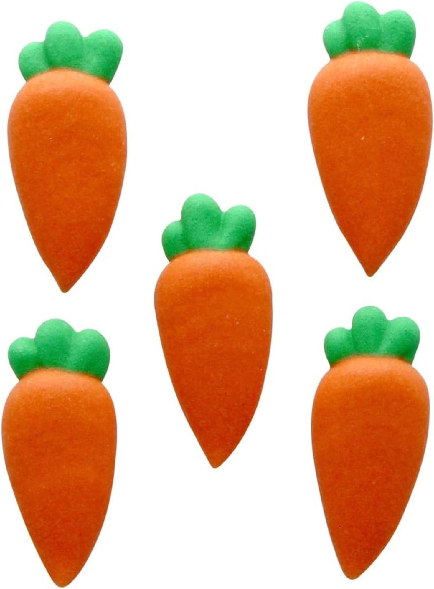 Culpitt Carrot Sugar Pipings - 12 Pack Edible Cake Decorations | Royal Icing | Vegetarian & Coeliac Safe 9