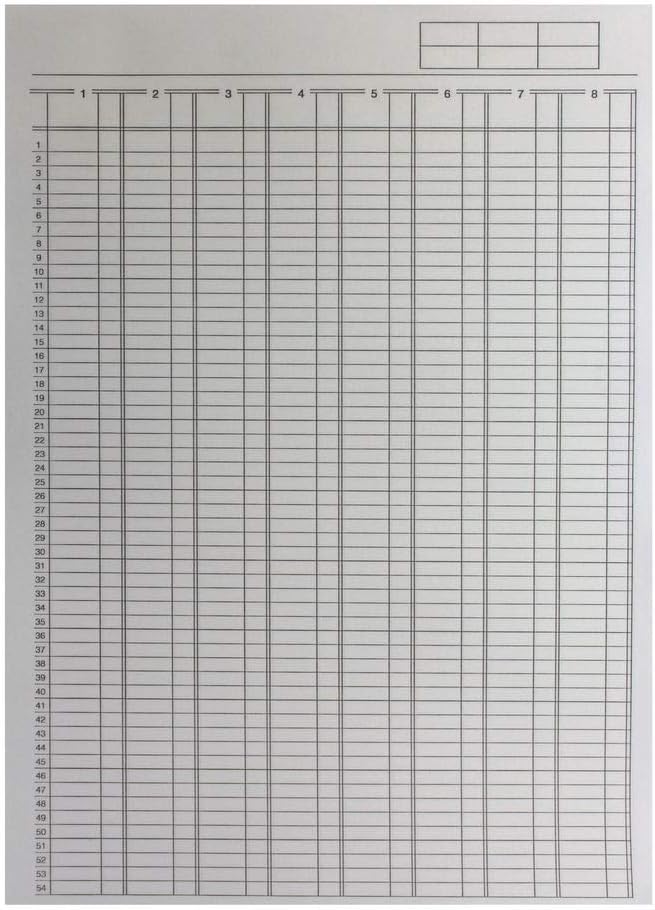 Q Connect A4 8-Column Analysis Pad