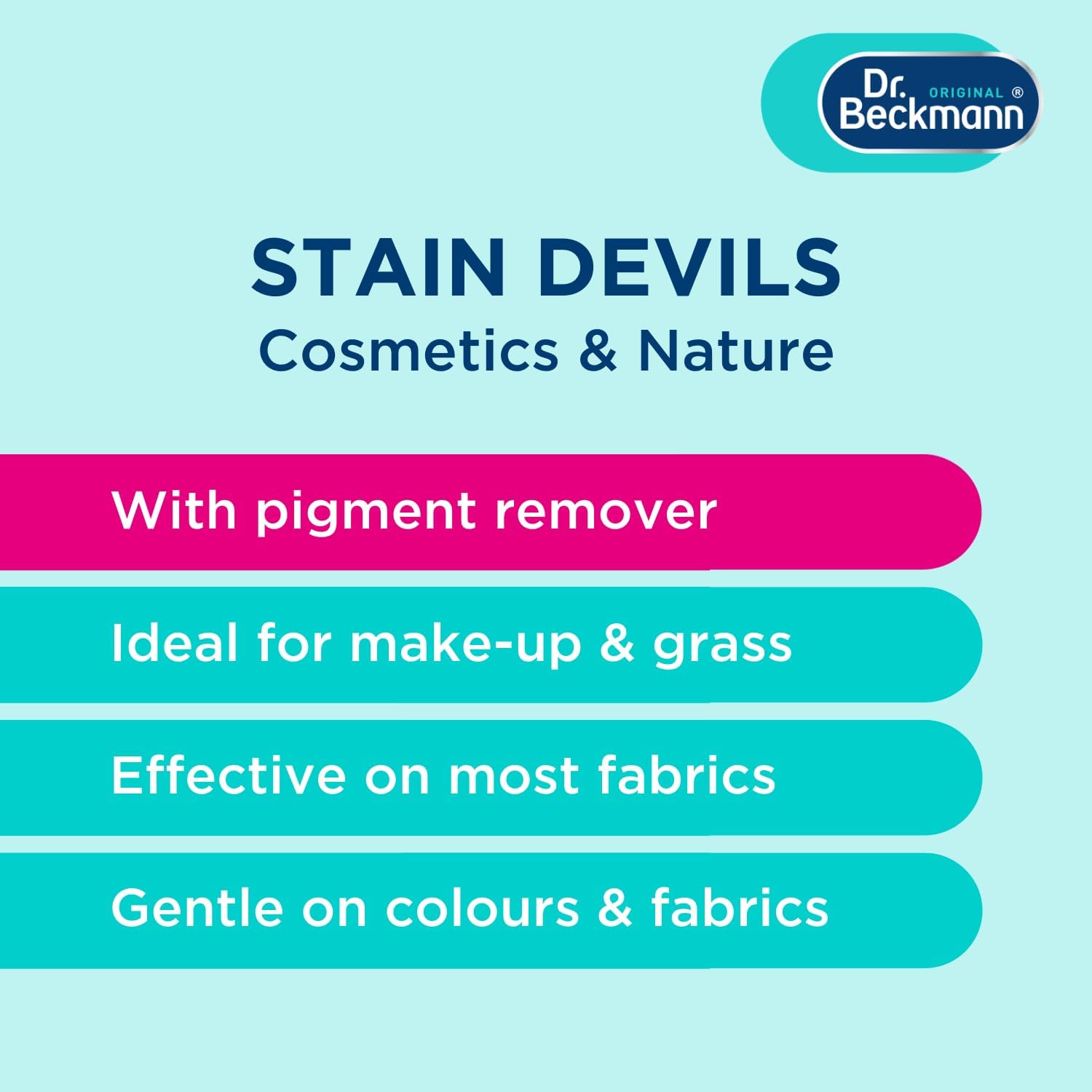 Dr. Beckmann Stain Devils Mud, Grass & Make-Up Stain Remover (70g) 5