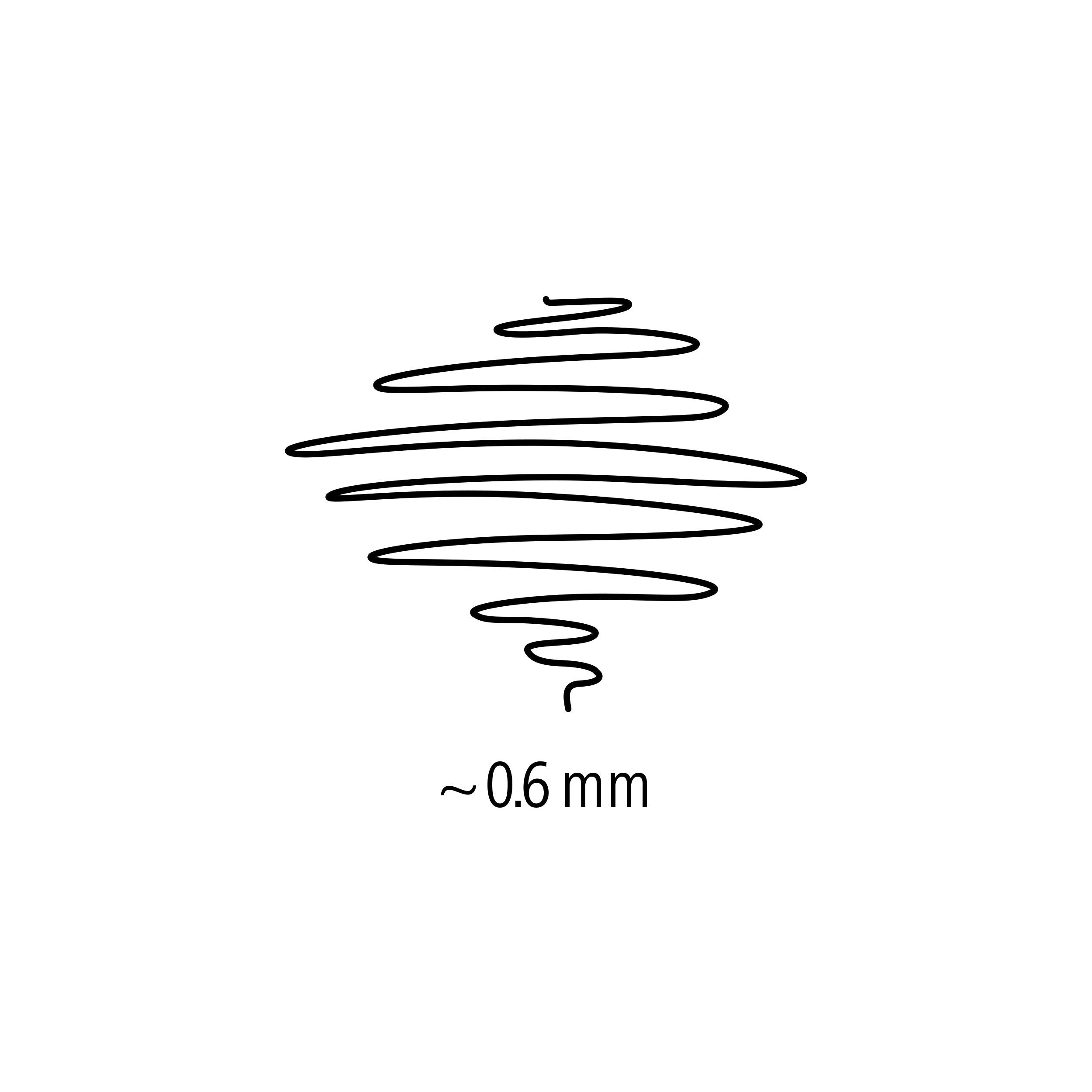 STAEDTLER Lumocolor Permanent Marker - Smudge-Proof & Waterproof | Fine 0.6mm, Black, 5 Pack 5