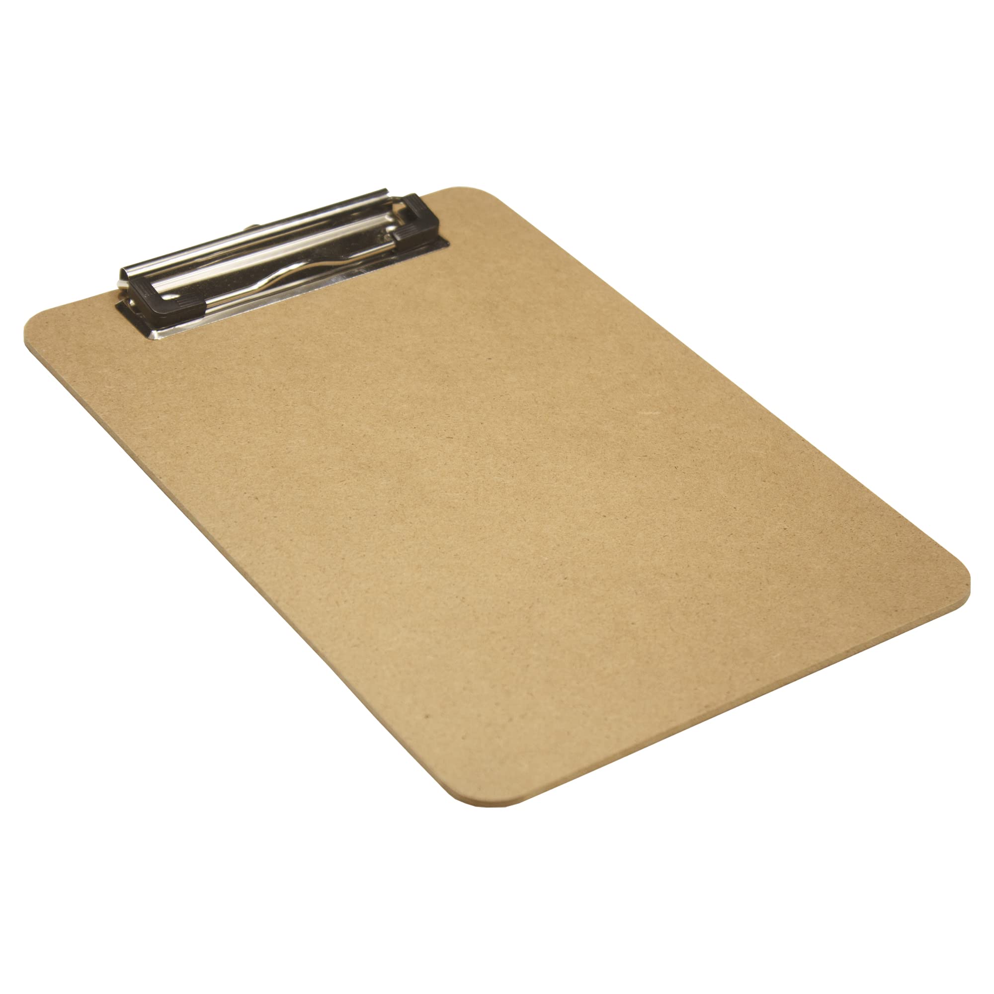 eco-eco A5 Masonite Clipboard - Low Profile Metal Clip | Sand Color | 96g