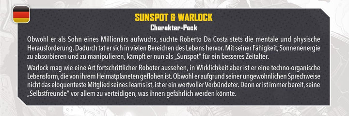 Atomic Mass Games Marvel: Crisis Protocol Sunspot & Warlock Character Pack (CP153)