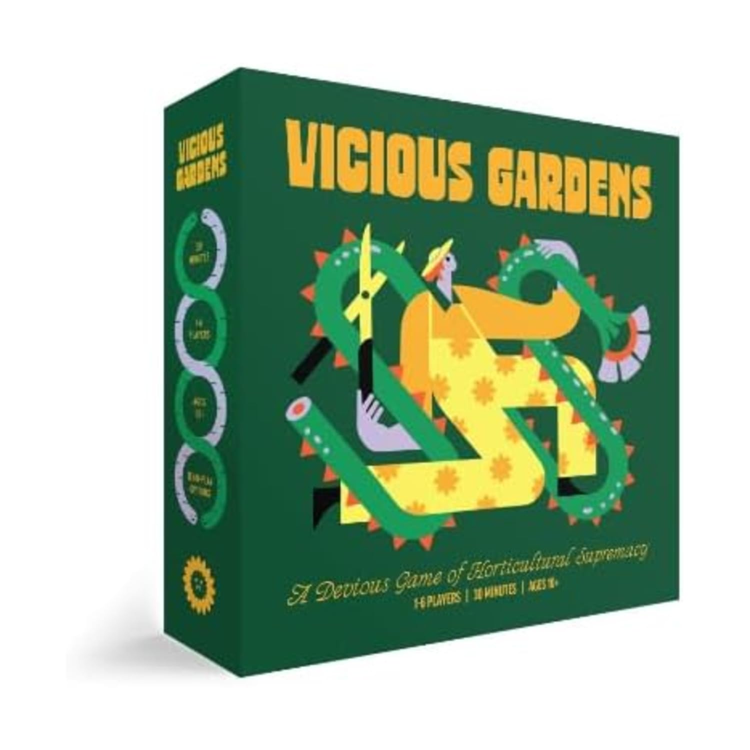 Atlas Games Vicious Gardens - Card Game | Family | 1-6 Players | 20 Minutes Playtime