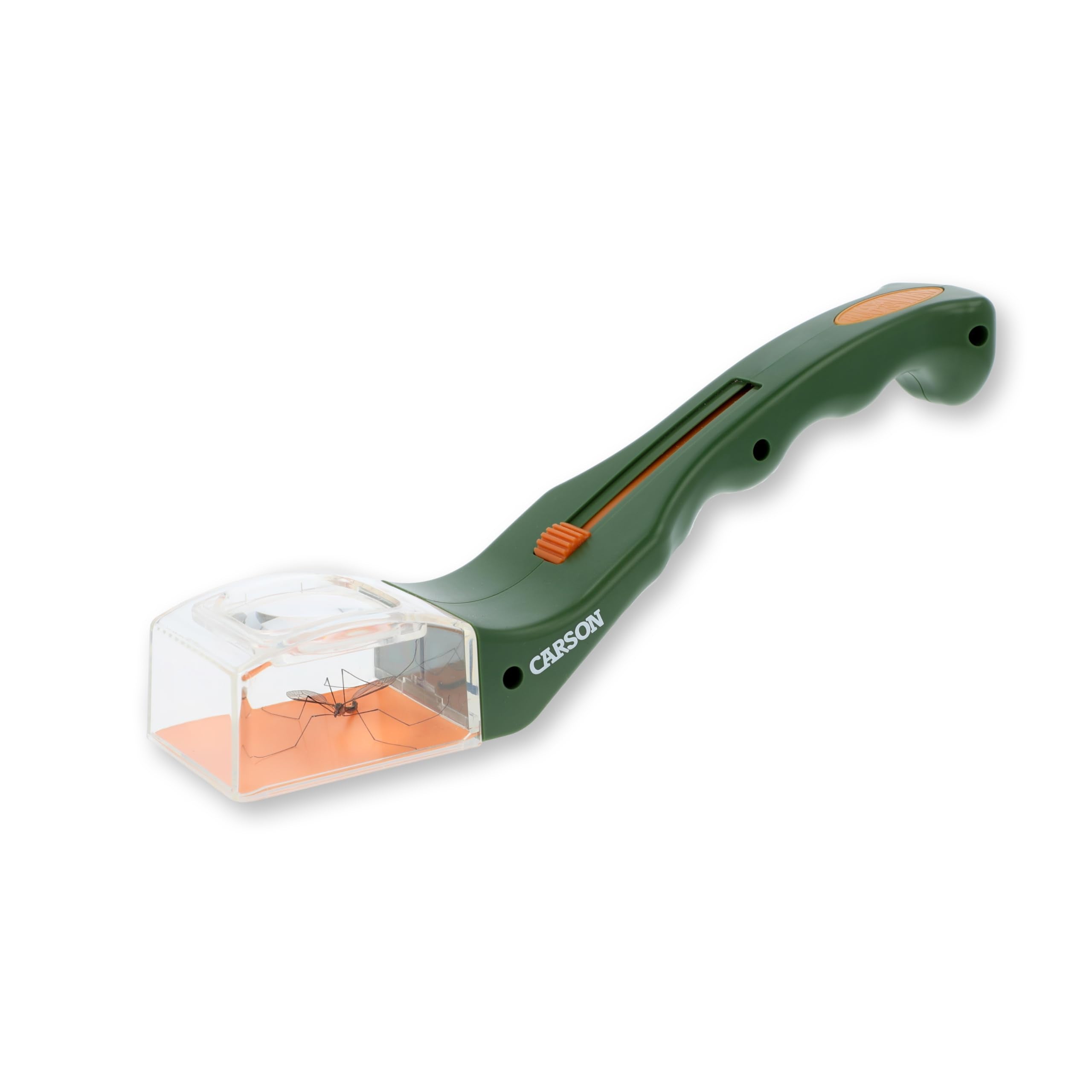 Carson HU-10 BugView Bug Catcher with Built in 5x Magnifier | Green Plastic Tool | Unisex Children 8