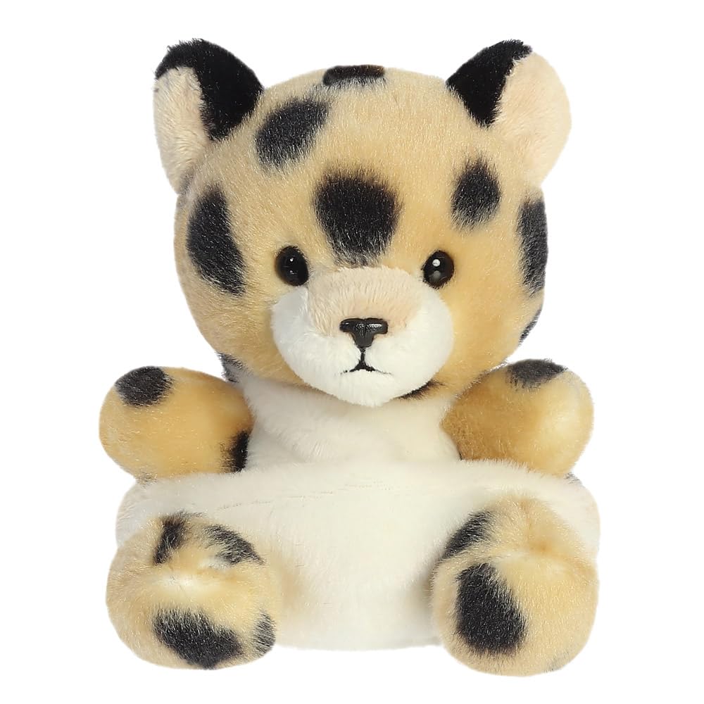 Aurora Palm Pals Chutney Cheetah - 13cm Soft Plush Toy for Babies & Kids 1