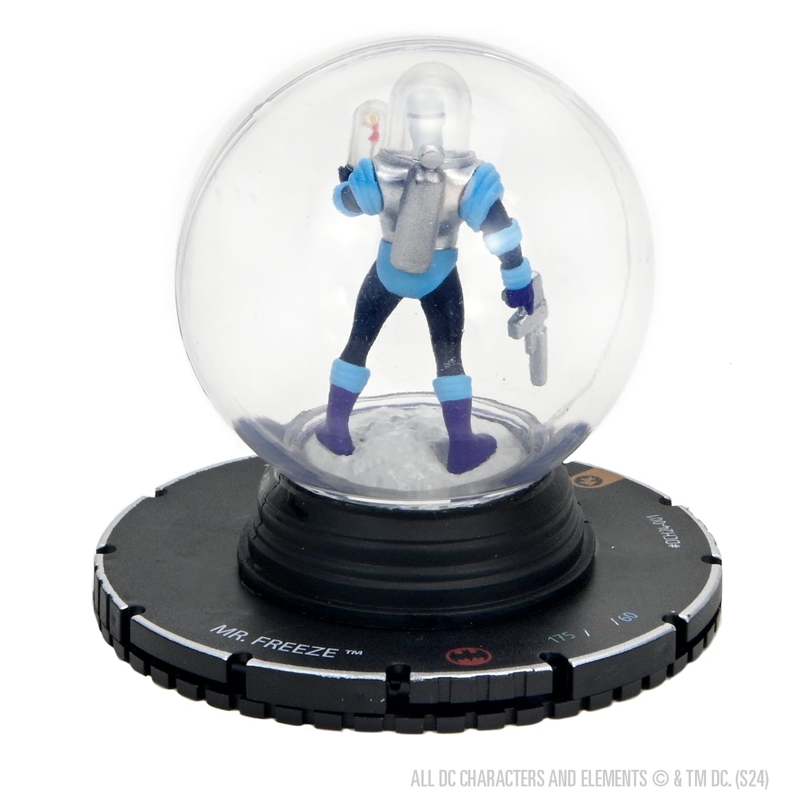 WizKids HeroClix Iconix Mr. Freeze Snow Globe Figure | Pre-Painted Plastic | 4.8" Size 5