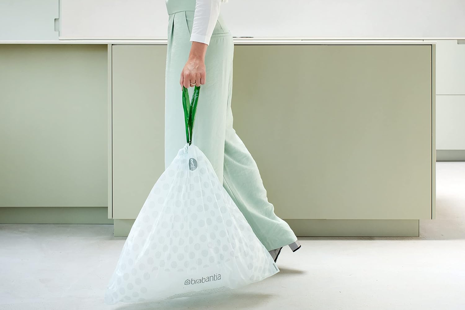 Brabantia PerfectFit Bin Liners Multipack Size B (5 Litre) Extra Strong Plastic with Tie-Tape 3