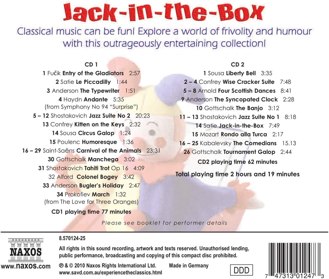 Various Artists - Jack-in-the-Box [Audio CD]