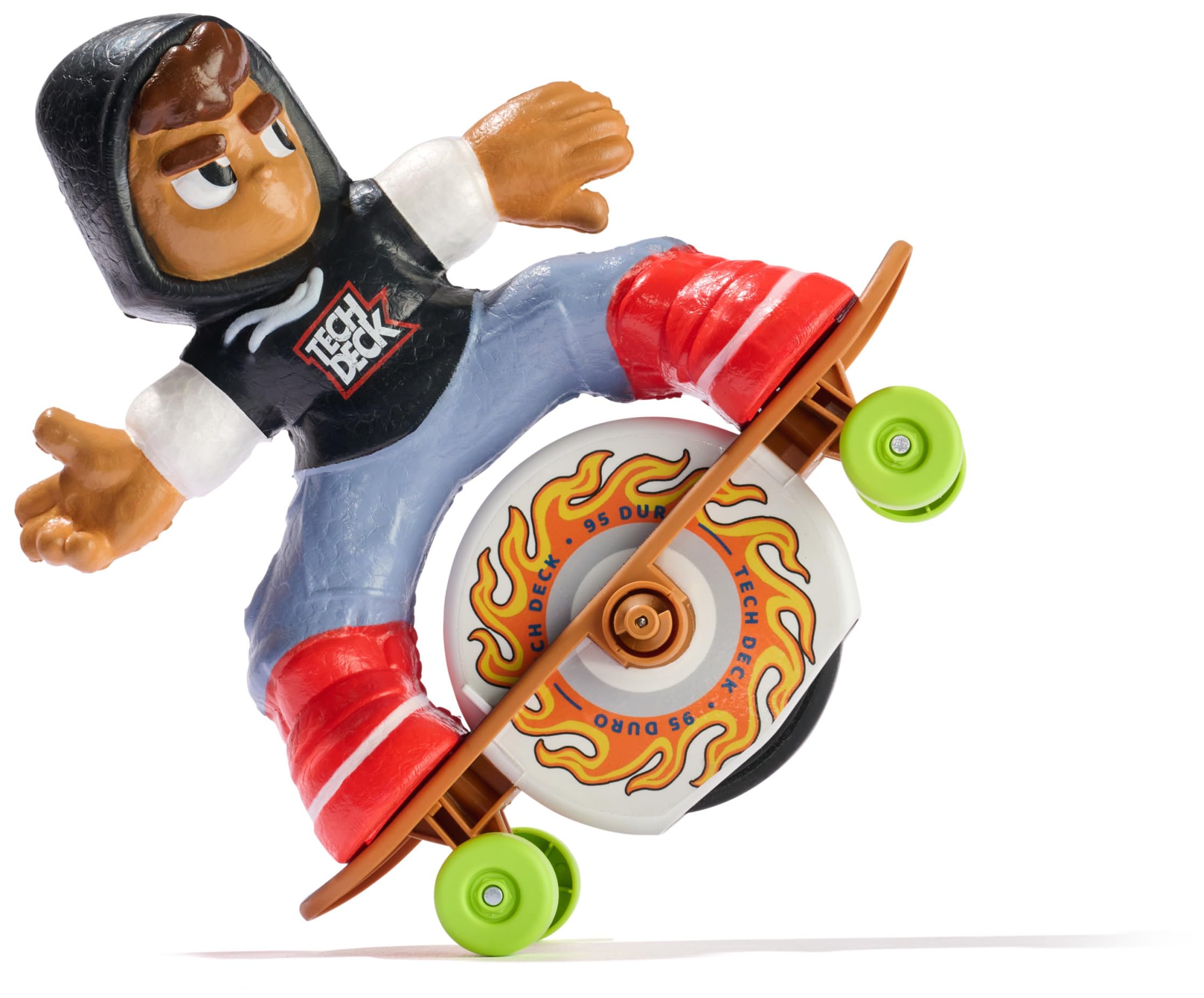 Tech Deck Shred N' Blast Skateboard - Motorized Finger Skateboard with Ramp for Kids 5+ 2