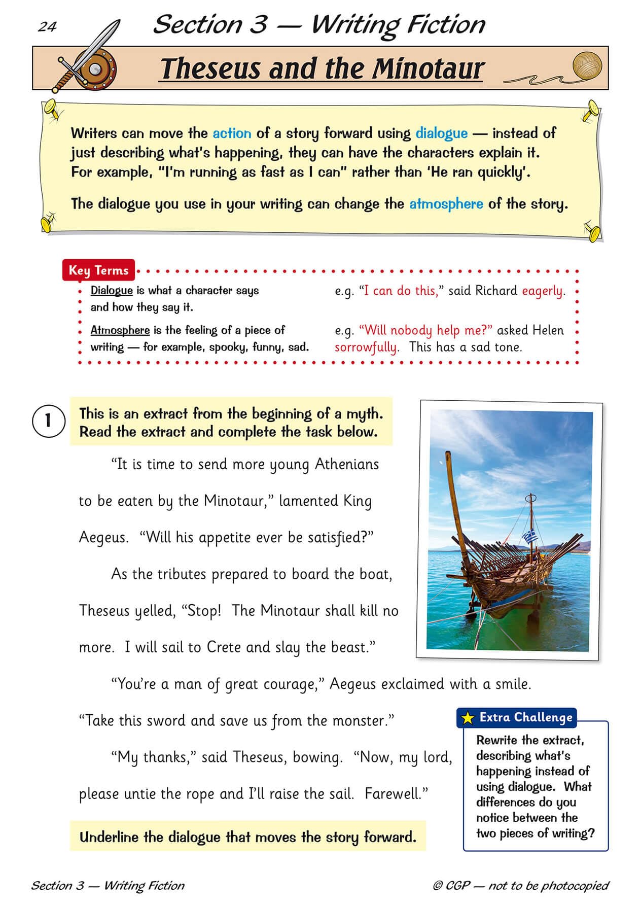 CGP Books Year 6 Writing Targeted Question Book - Ages 10-11 | Paperback | 48 Pages 5