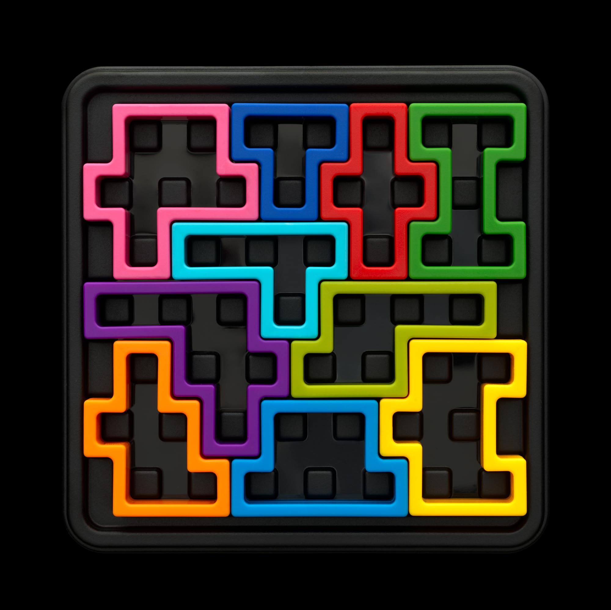SmartGames IQ Deluxe Square Puzzle Game with 120 Challenges