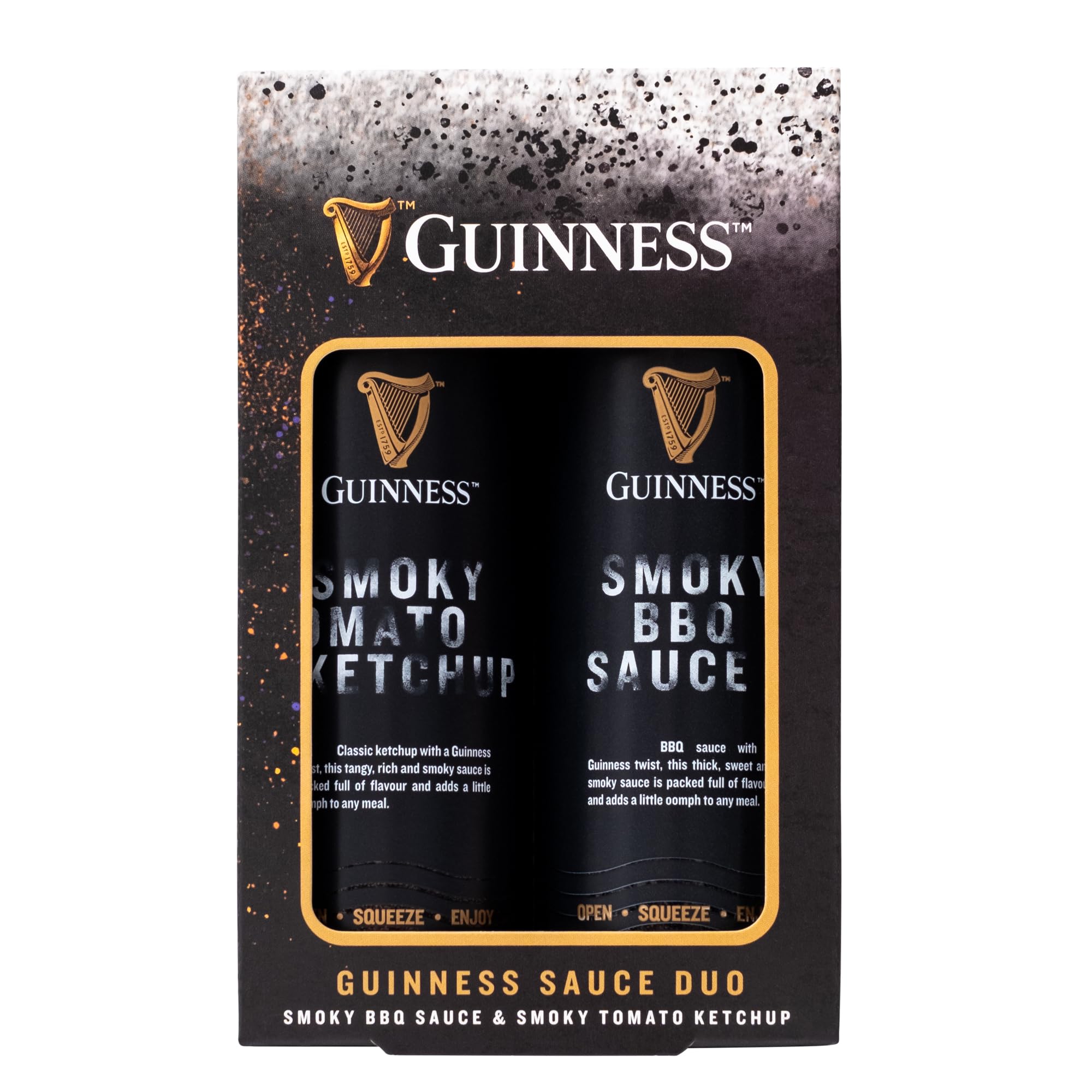 Guinness - Duo Barbecue Sauces Gift Set with Smoky BBQ Sauce & Tomato Ketchup 4