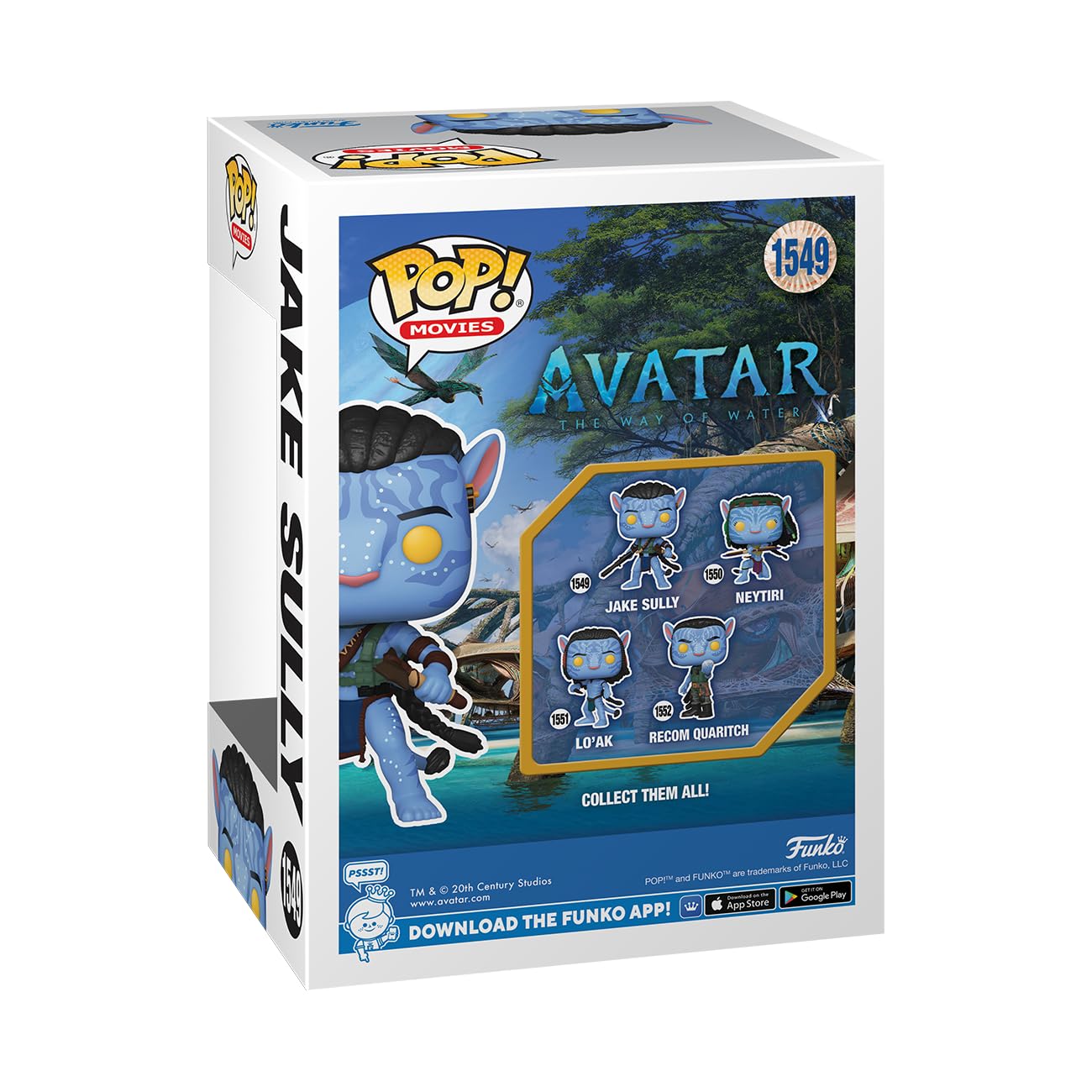 Funko Pop! Movies: Avatar: The Way of Water - Jake Sully (Battle) Vinyl Figure 11