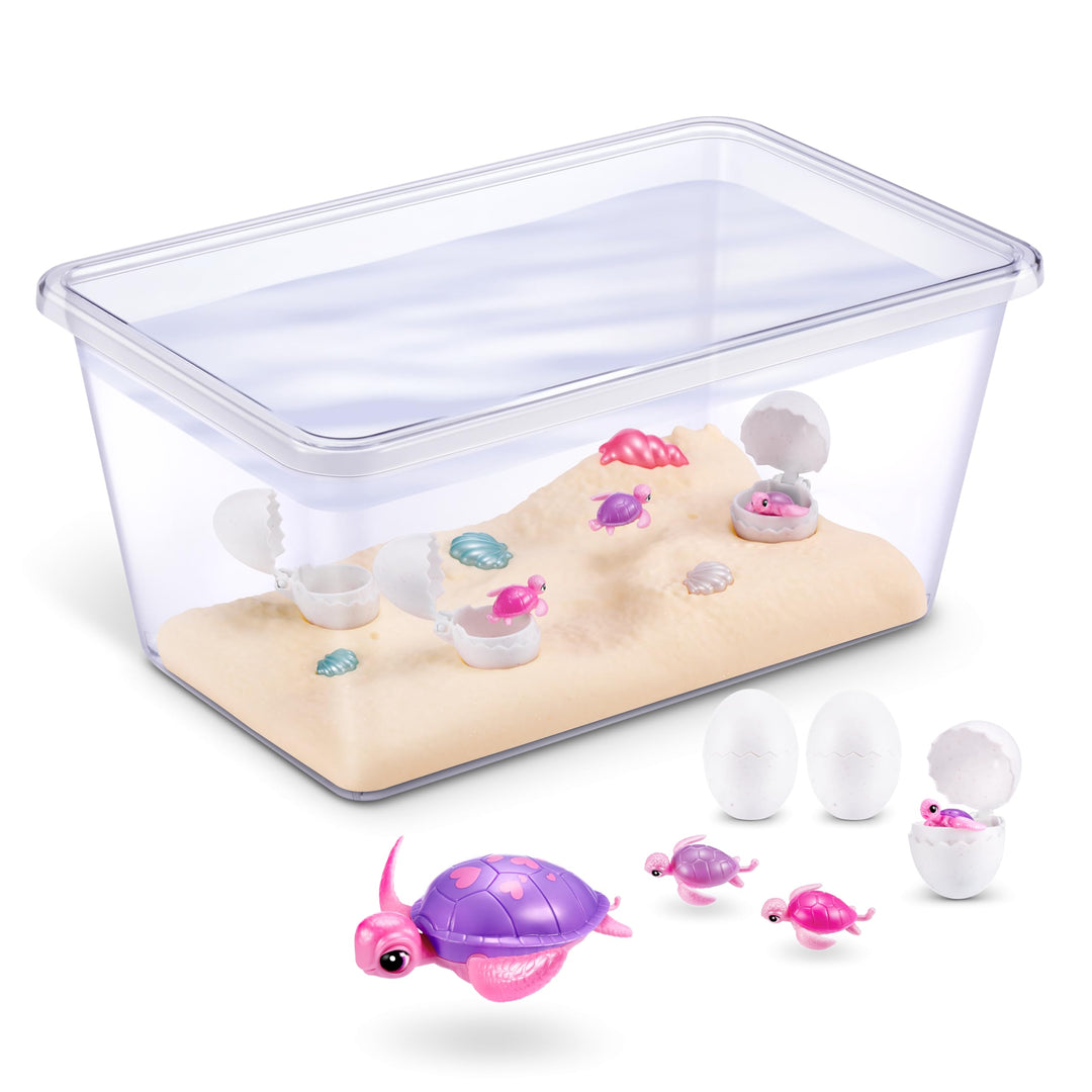 Pets Alive Mama Turtle Surprise by ZURU - Robot Pet Turtle with Swimming & Walking Action, 3+ Years