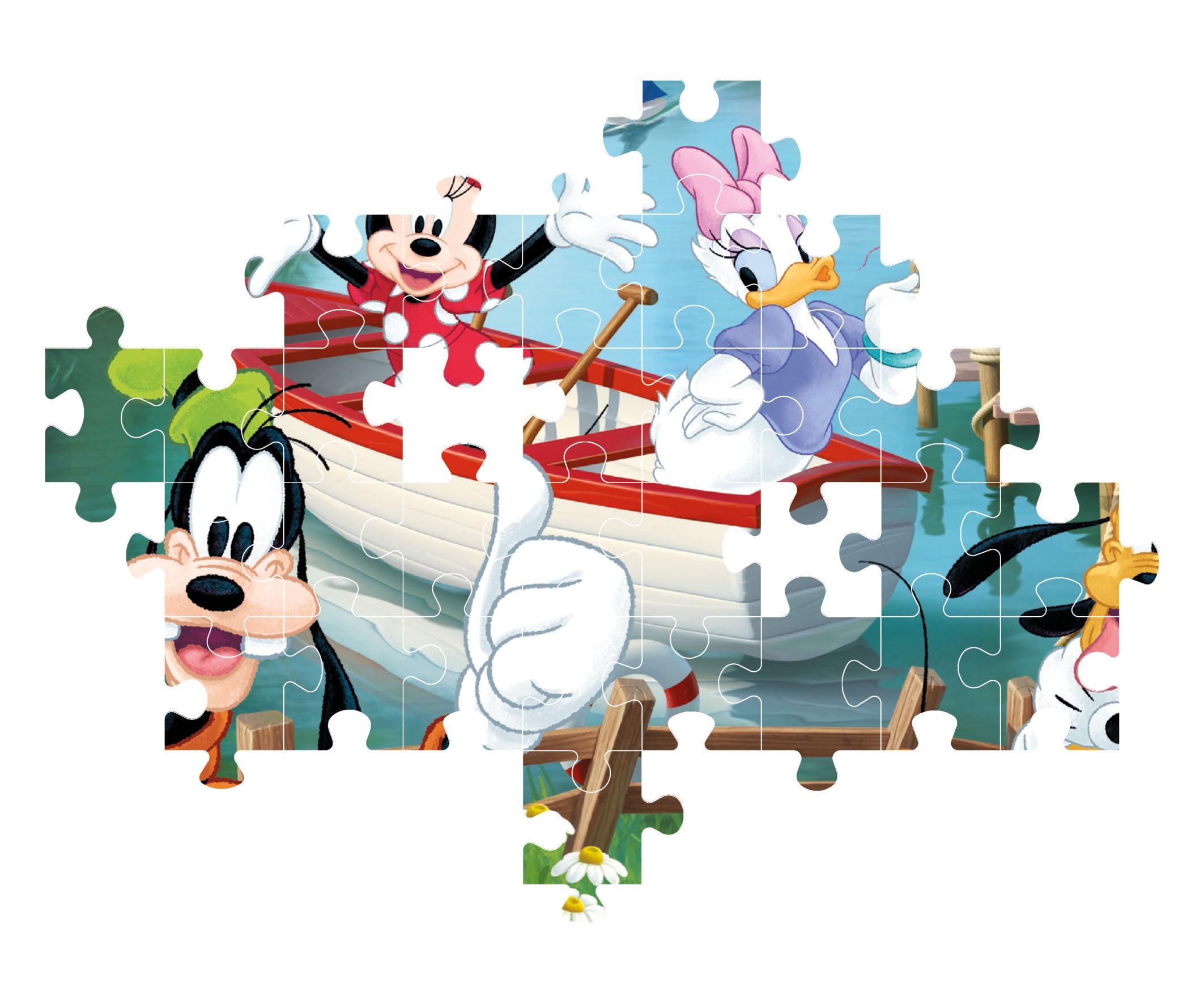 Clementoni Disney Classics 60-Piece Jigsaw Puzzle - Supercolor Puzzle for Kids 2
