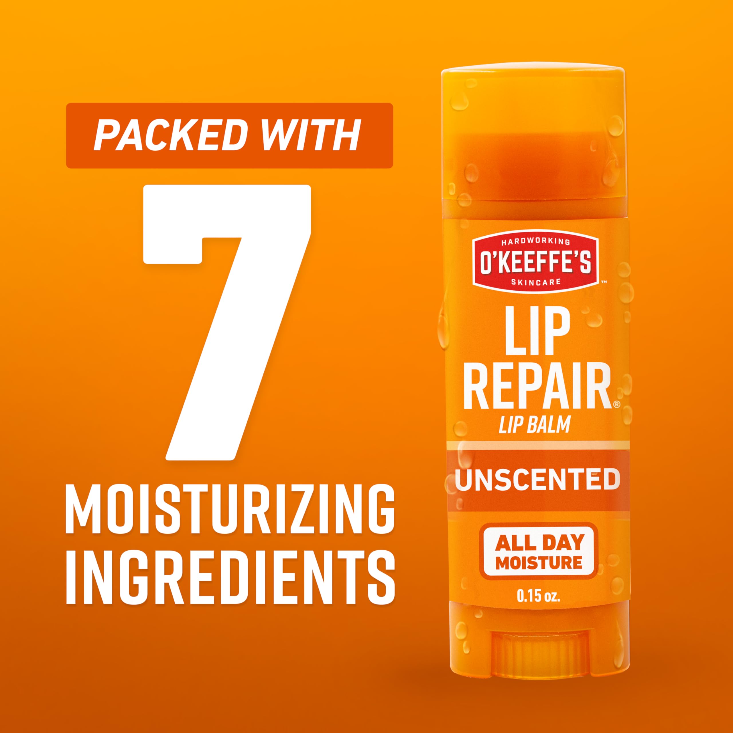 O'Keeffe's Lip Repair Unscented Lip Balm (4.2g)