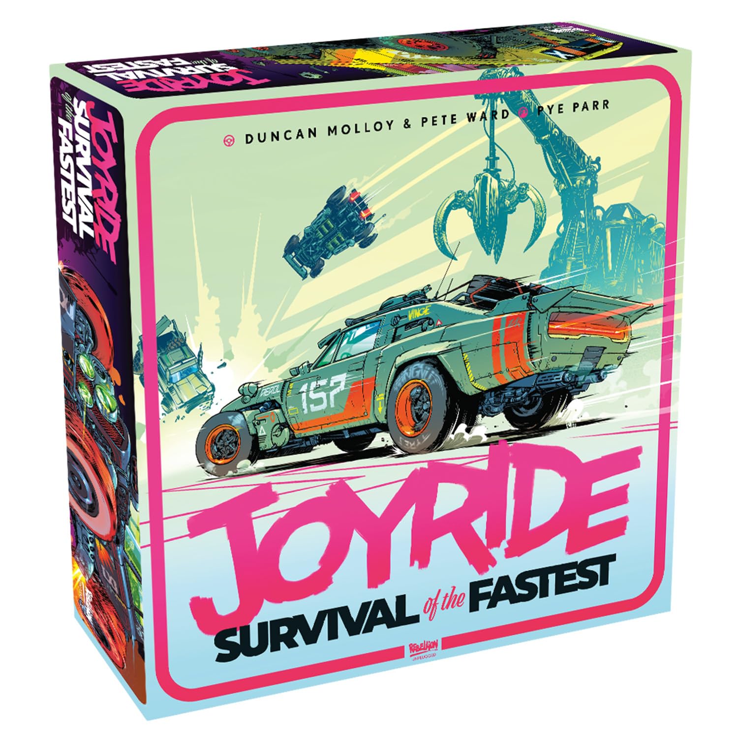 Rebellion Unplugged JOYRIDE: Survival of the Fastest Board Game 8
