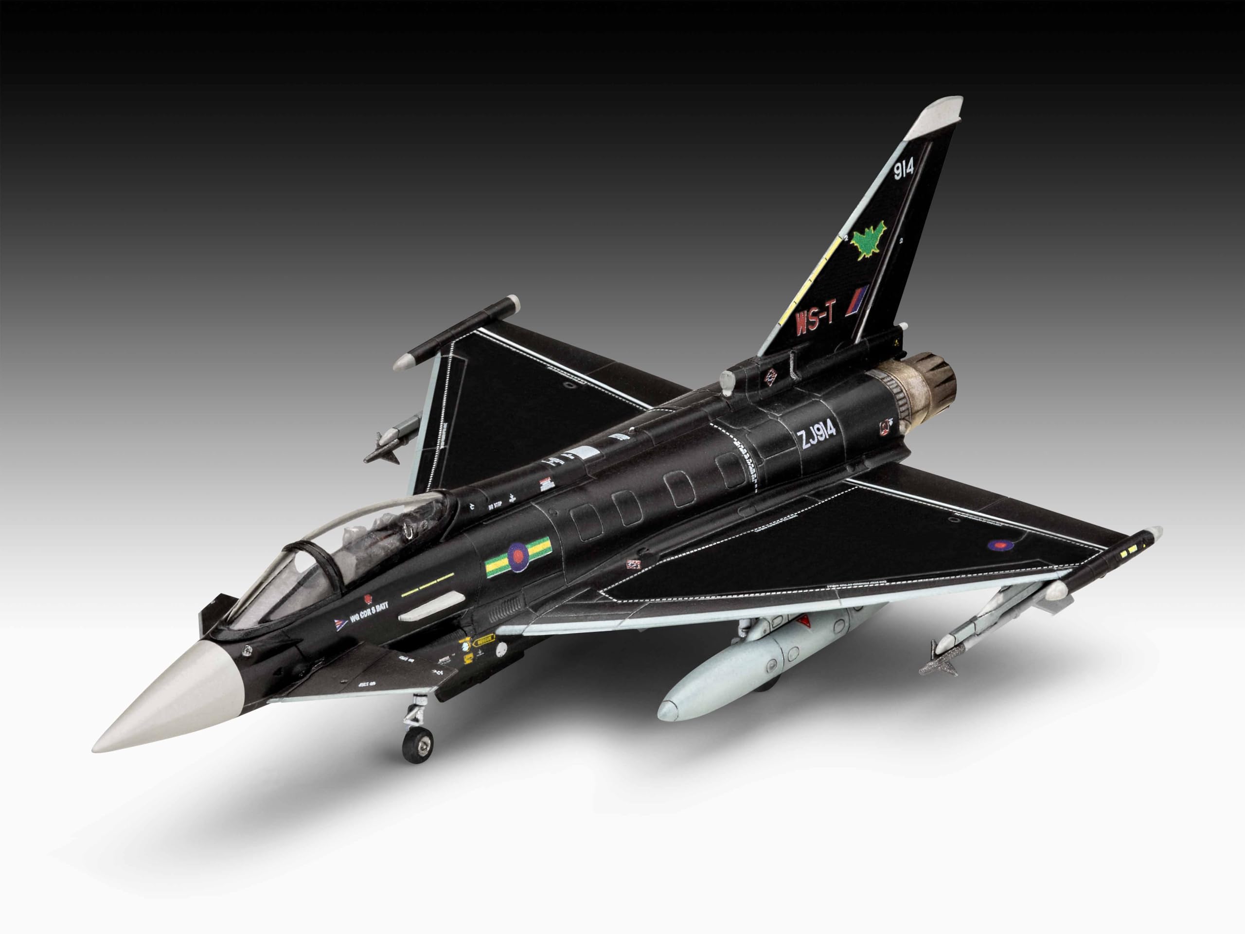 Revell Eurofighter Typhoon RAF Model Building Kit | 1:144 Scale | 63 Parts | Ages 10+ 4