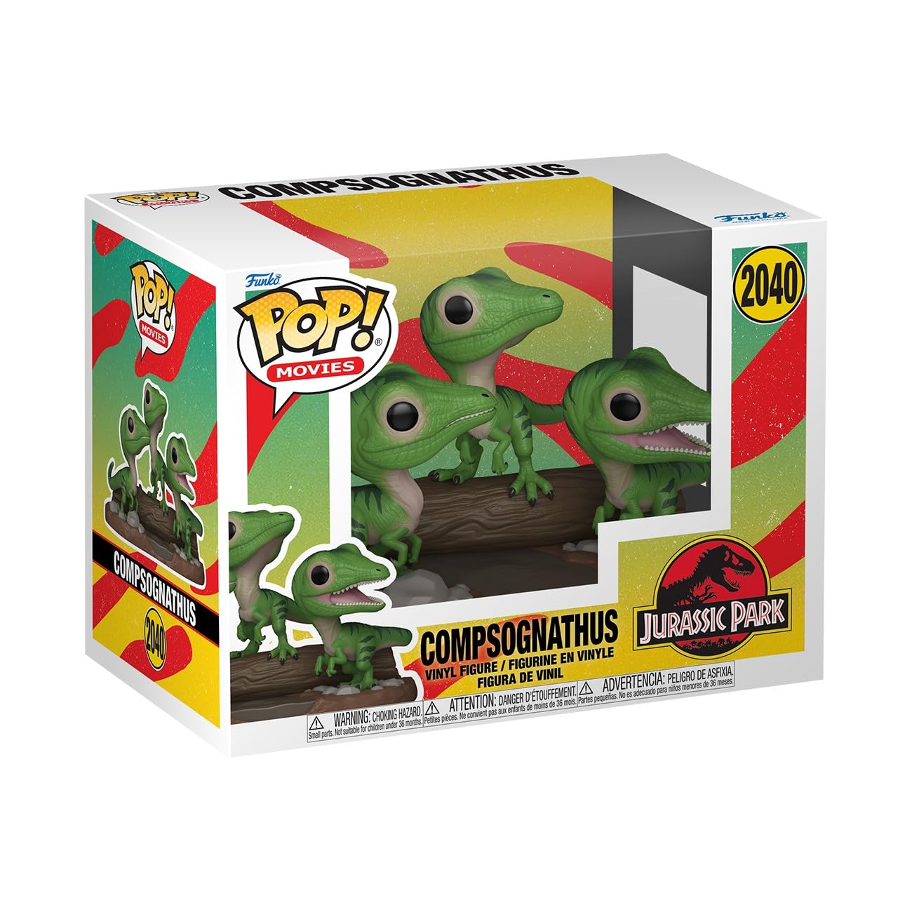 Funko POP! Premium Jurassic Park Compy Collectable Vinyl Figure | 3.75 Inches | Model 90390