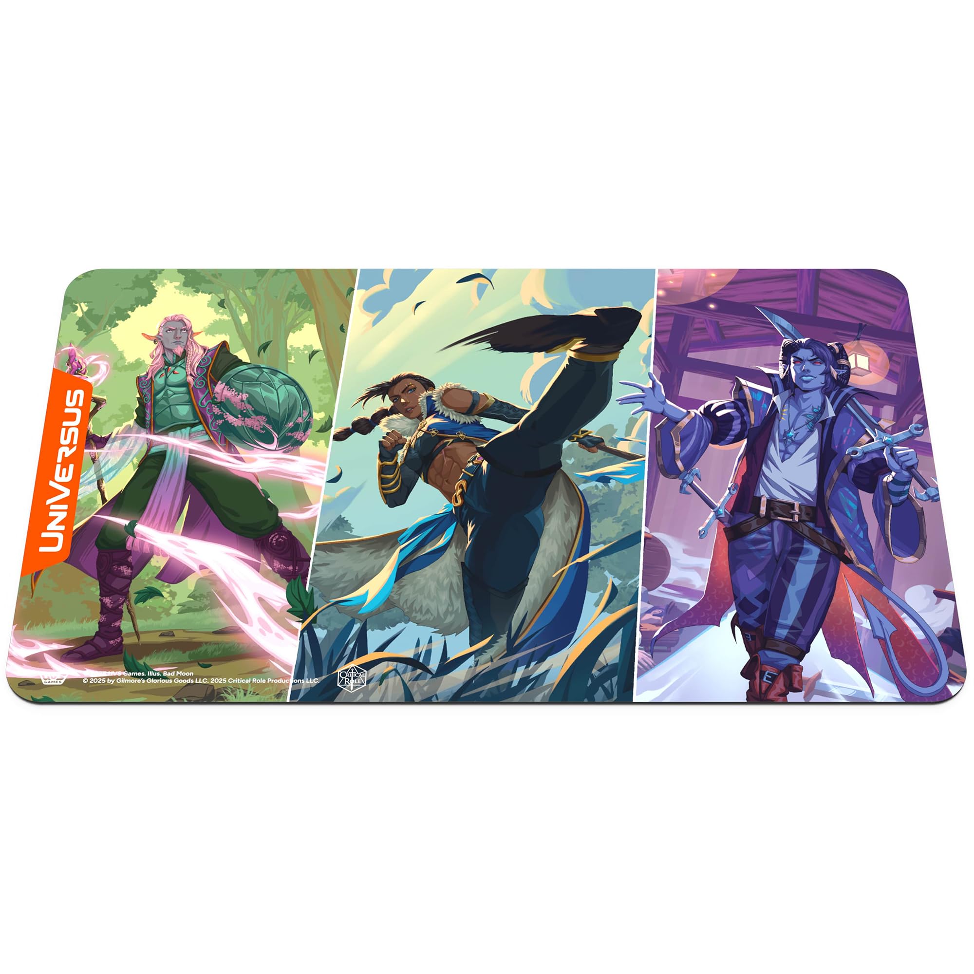 UniVersus Critical Role: Heroes of Exandria Playmat - Caduceus, Beauregard & Molly