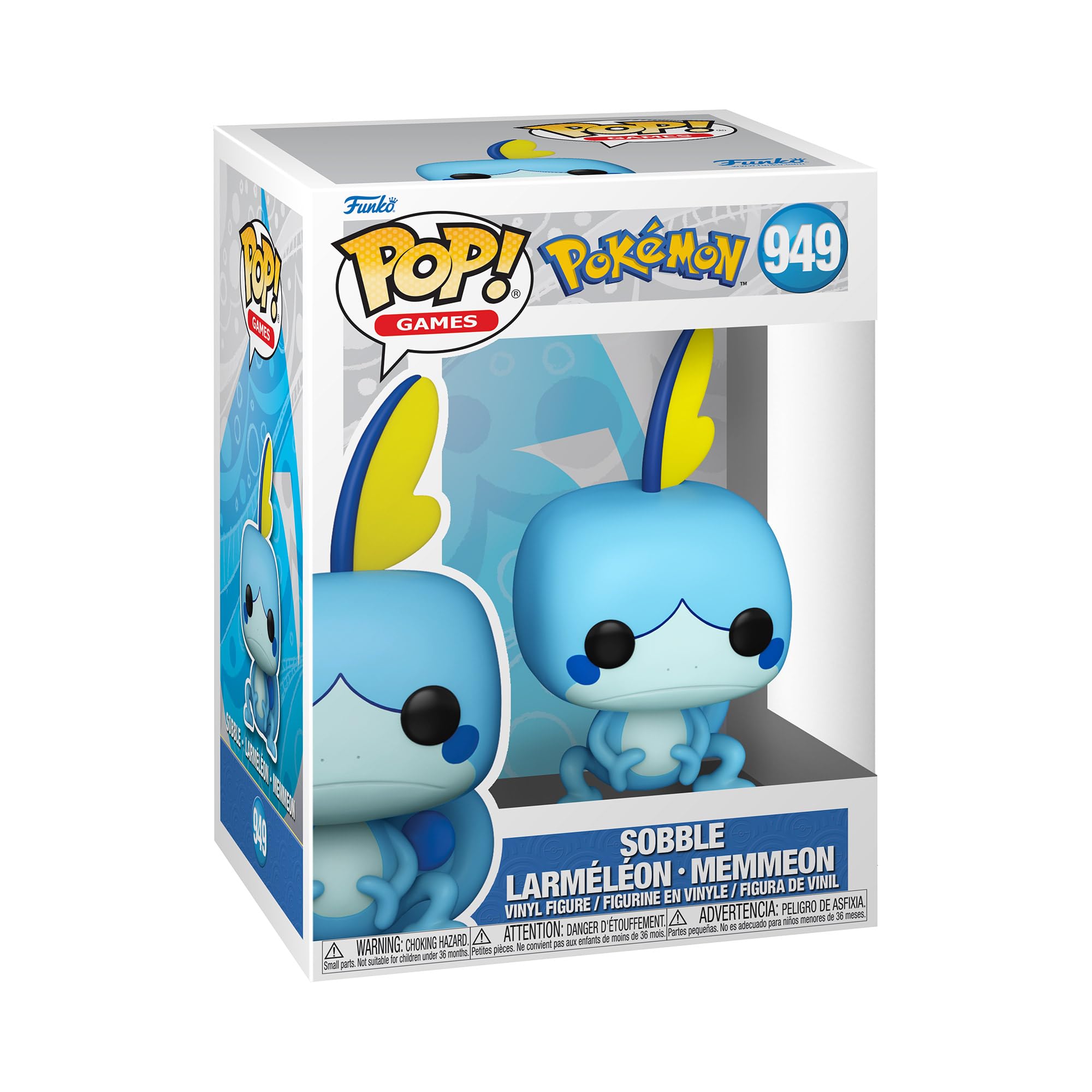 Funko Pop! Games: Pokémon - Sobble Vinyl Figure (72192) 9