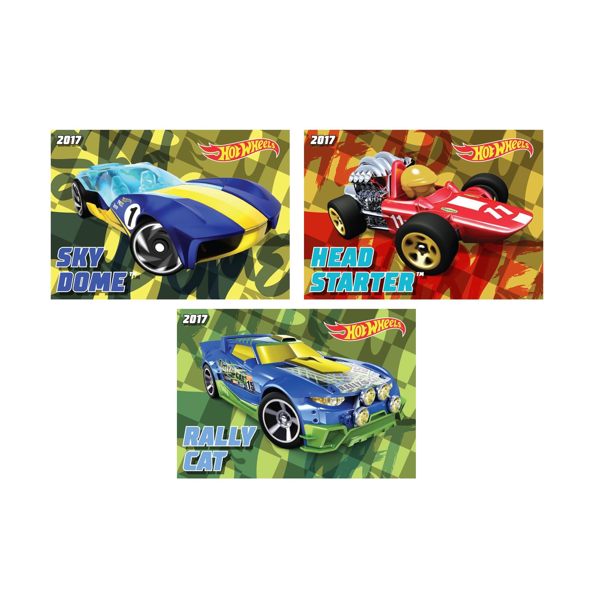 Panini Hot Wheels On The Road Trading Card Collection - 24 Packs