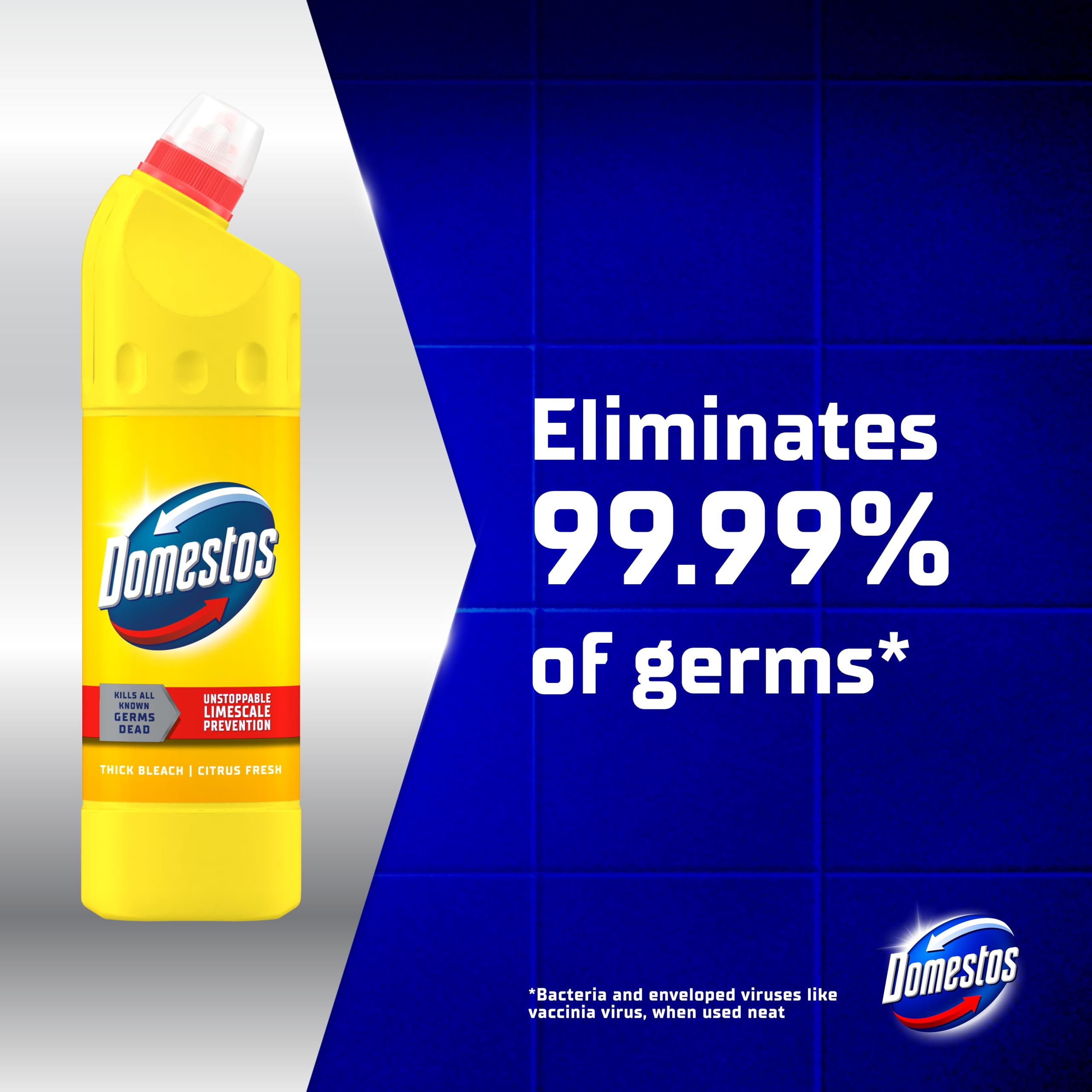 Domestos - Citrus Fresh Thick Bleach Disinfectant Cleaner 7
