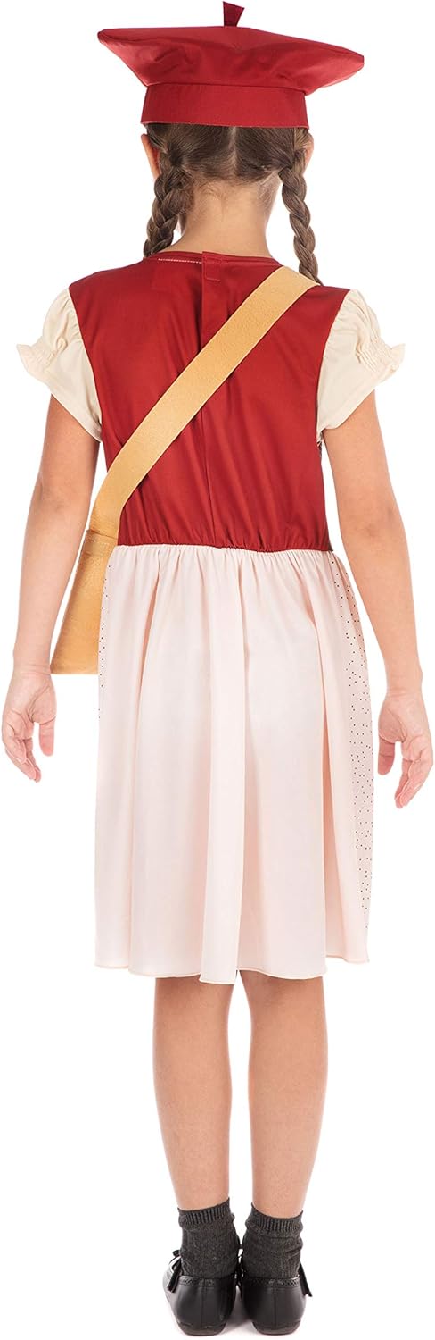 Bristol Novelty Evacuee Schoolgirl Costume - Age 10-12 Years 3