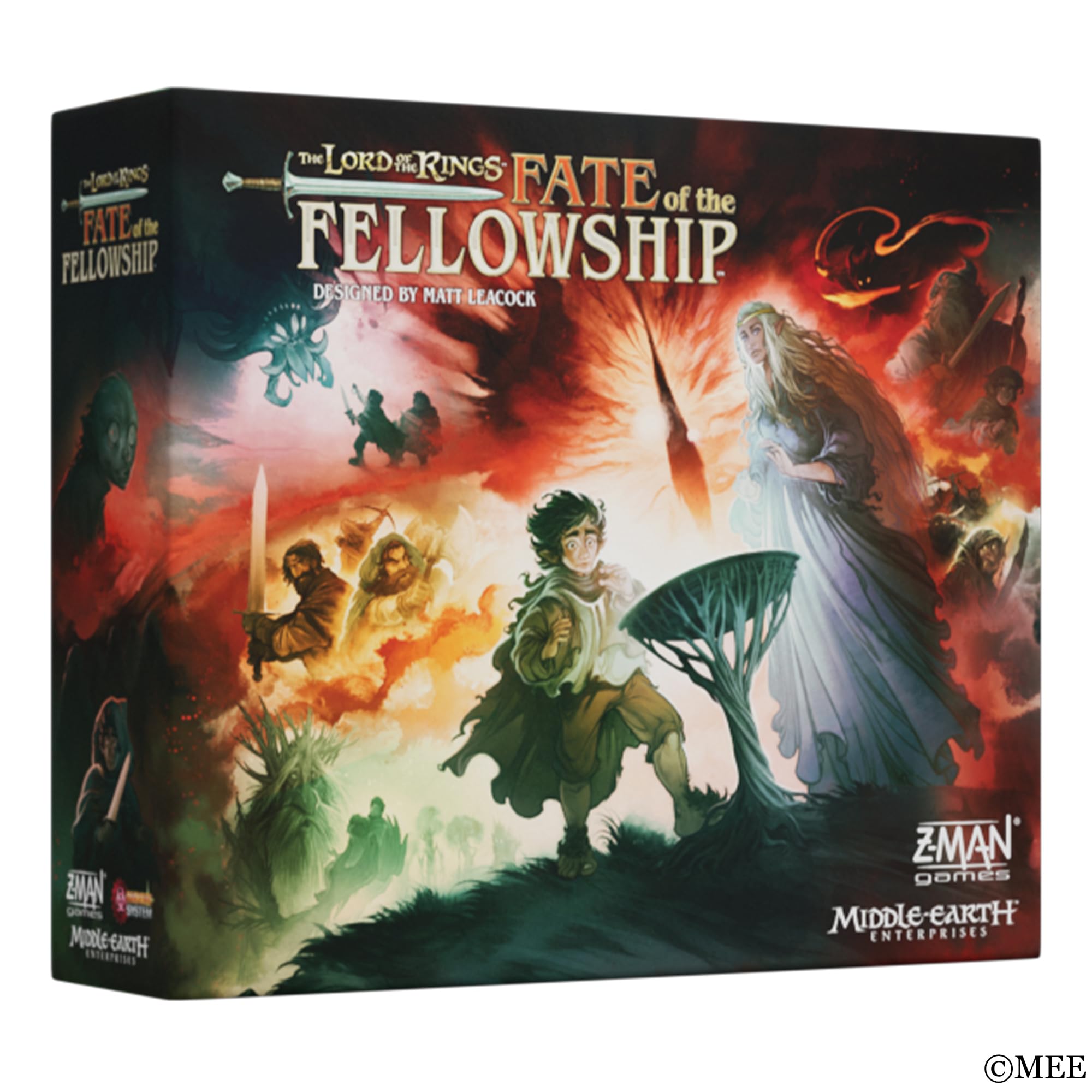 Asmodee The Lord of The Rings: Fate of The Fellowship Cooperative Board Game | 1-5 Players | Age 14+ 1