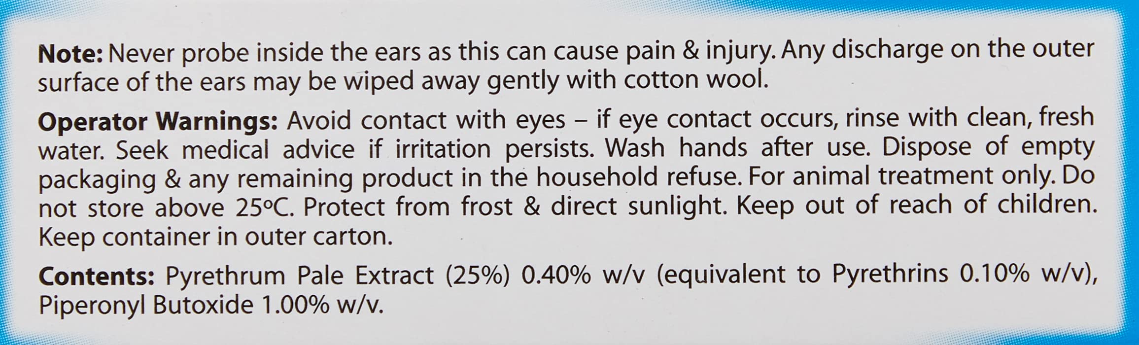 Johnsons Veterinary Products Ear Drops for Cats and Dogs | Kills Ear Mites | 15 ml 3