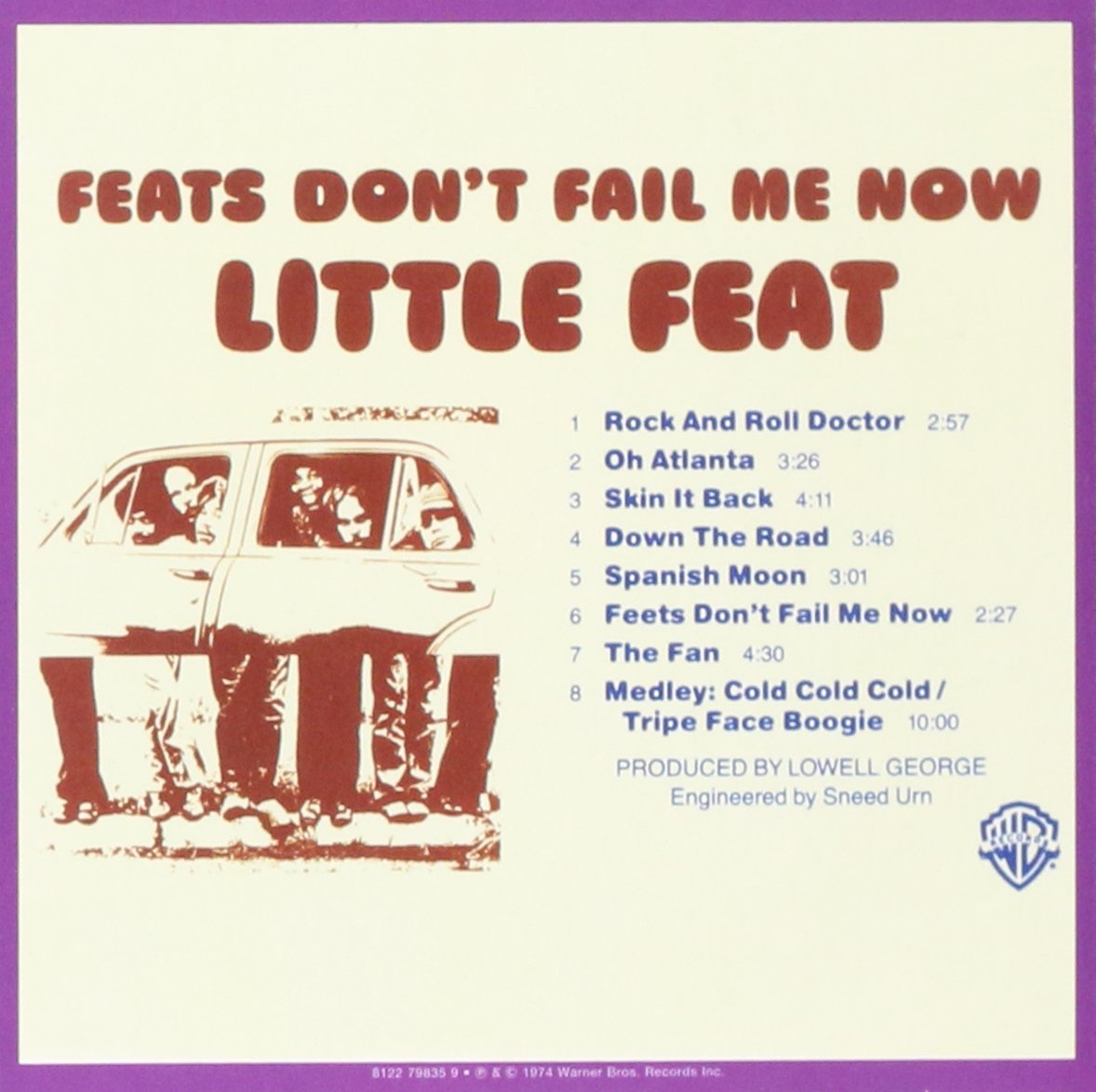 Little Feat - Original Album Series: Little Feat / Sailin' Shoes / Dixie Chicken / Feats Don't Fail Me Now / The Last Record Album [5 CD Box Set] 4