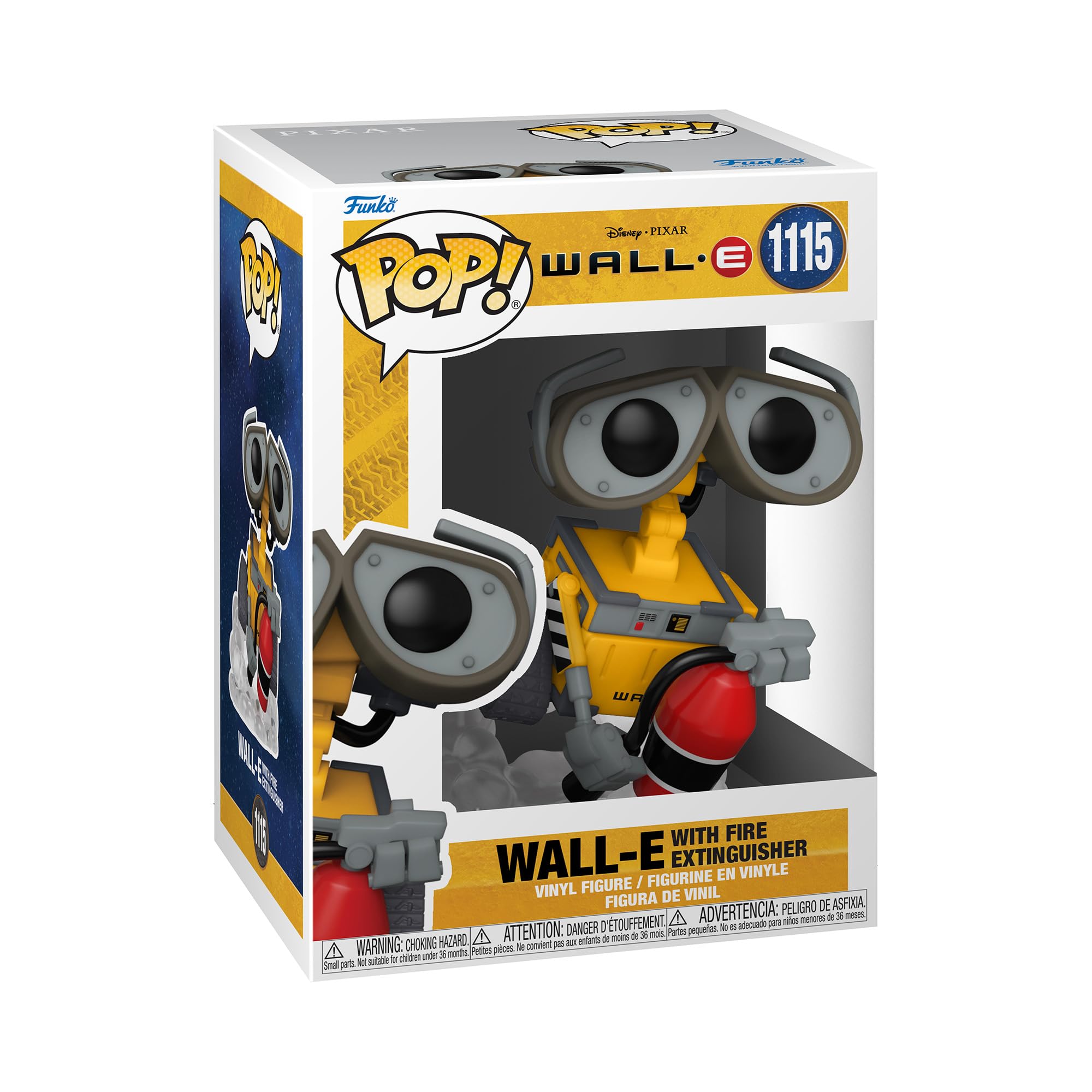 Funko Pop! Disney: Wall-E - Wall-E w/Fire Extinguisher Vinyl Figure | Model 58558