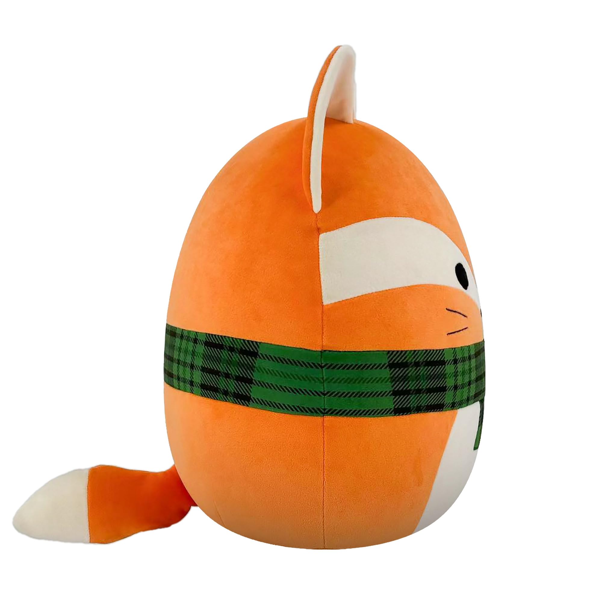 Squishmallows James the Orange Fox 14" Plush - Amazon Exclusive with Plaid Scarf 11