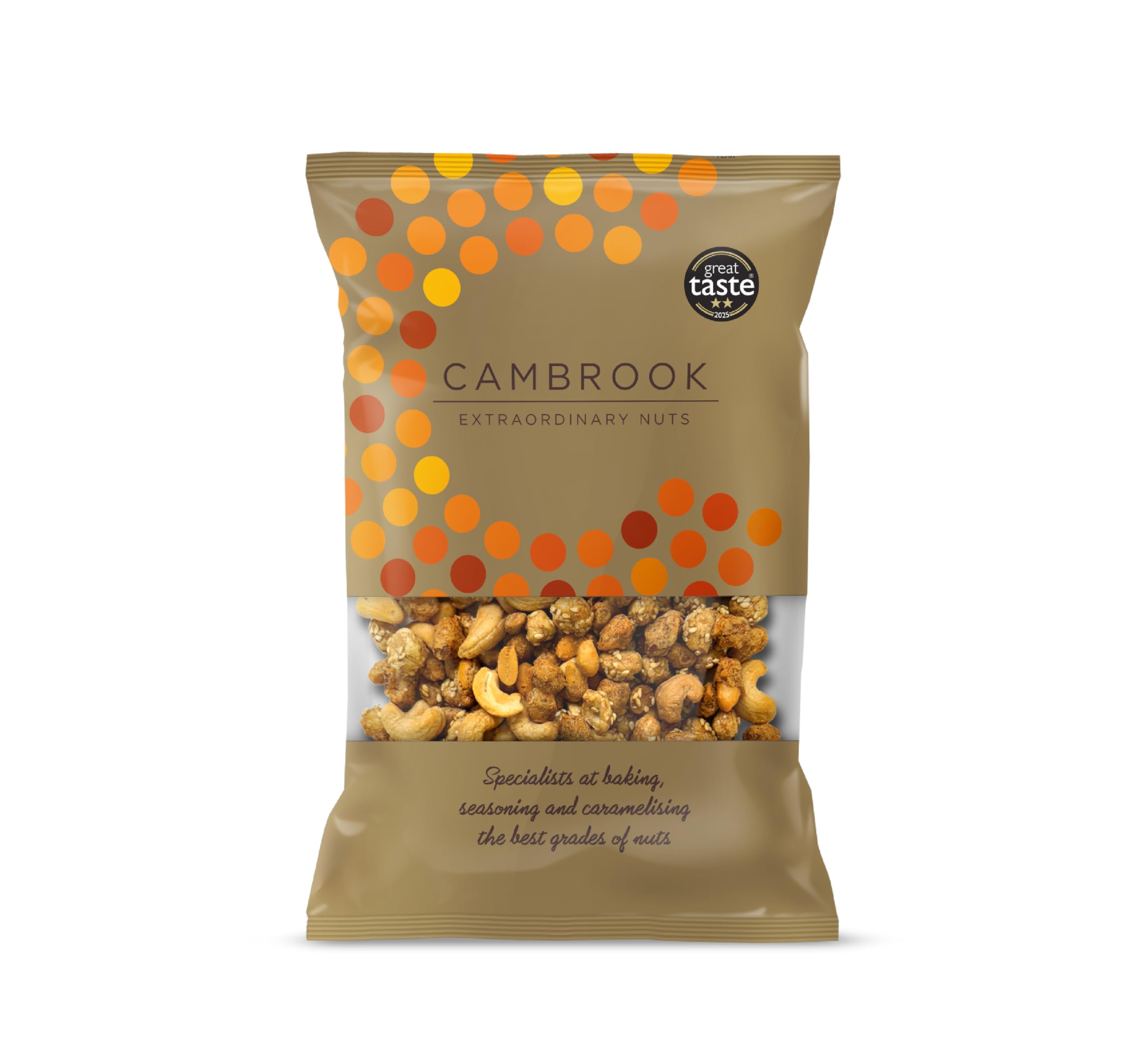 C Cambrook Extraordinary Nuts Mix 10 Salted Caramelised Spiced Mixed Nuts - 1kg Bag