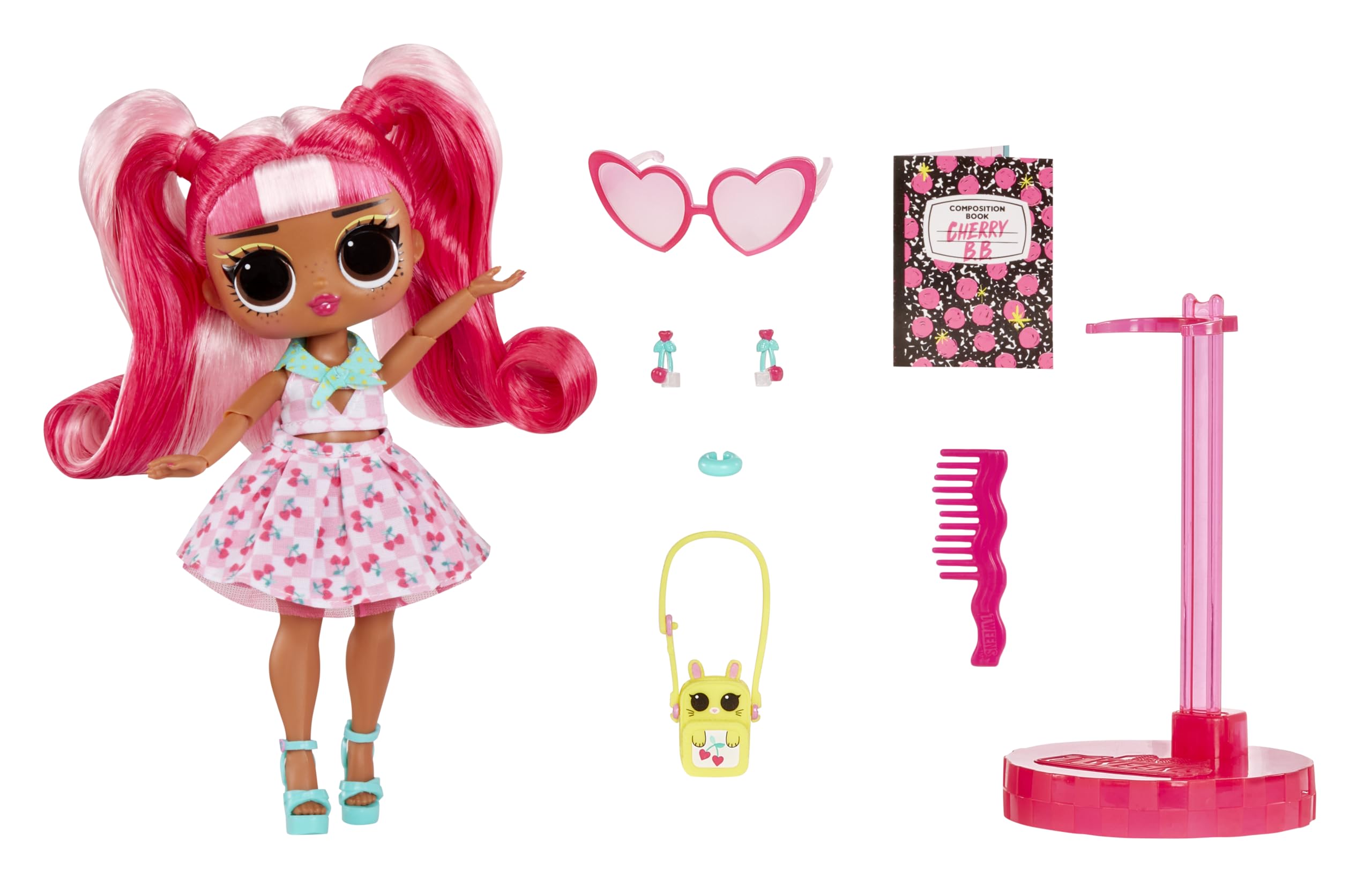 L.O.L. Surprise! Tweens Core Doll - Cherry B.B. - Articulated Fashion Doll with Outfit, Accessories & Journal - 4 to Collect