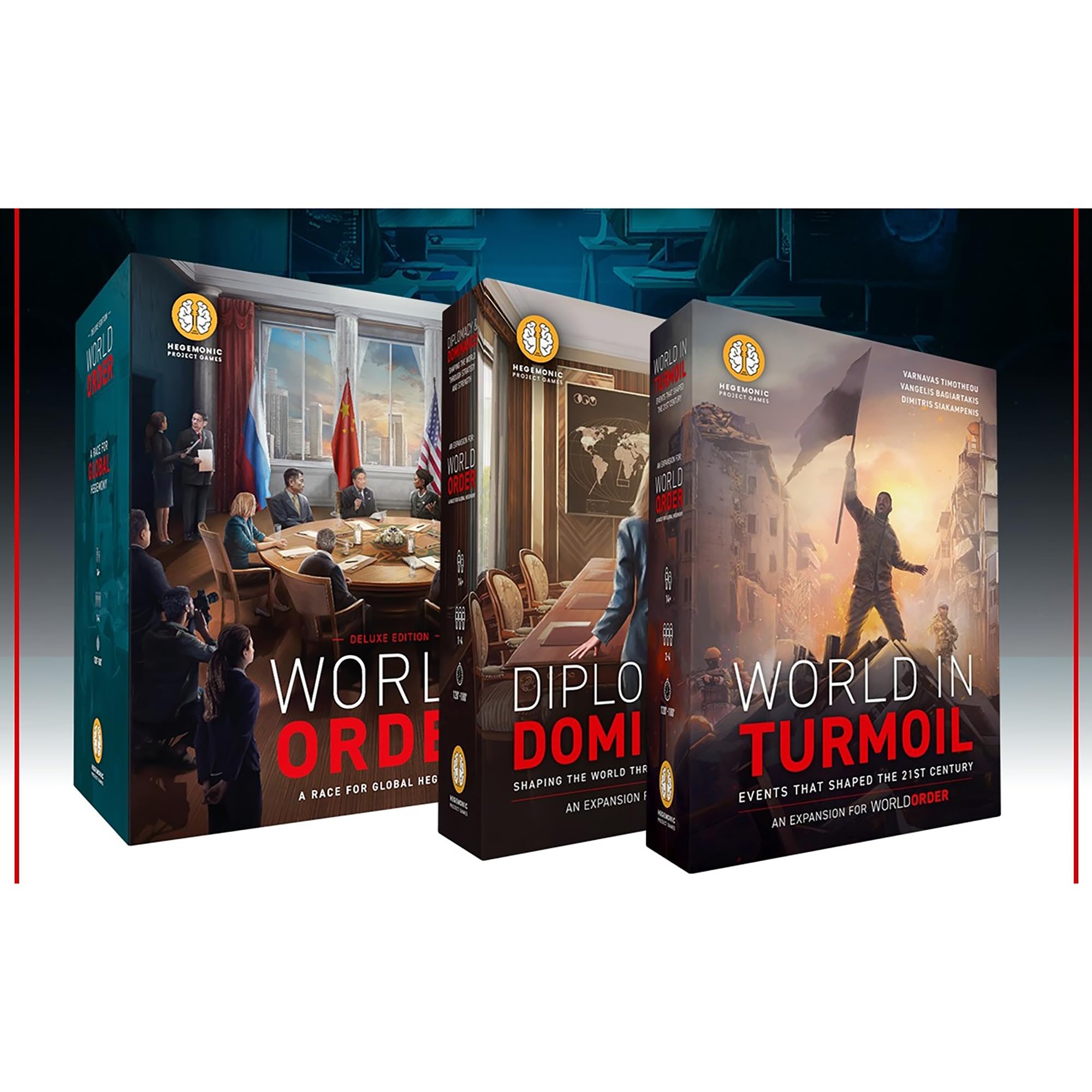 Hegemonic World Order: Diplomacy & Dominance Expansion - Strategy Board Game | 1-4 Players | Ages 14+ 7