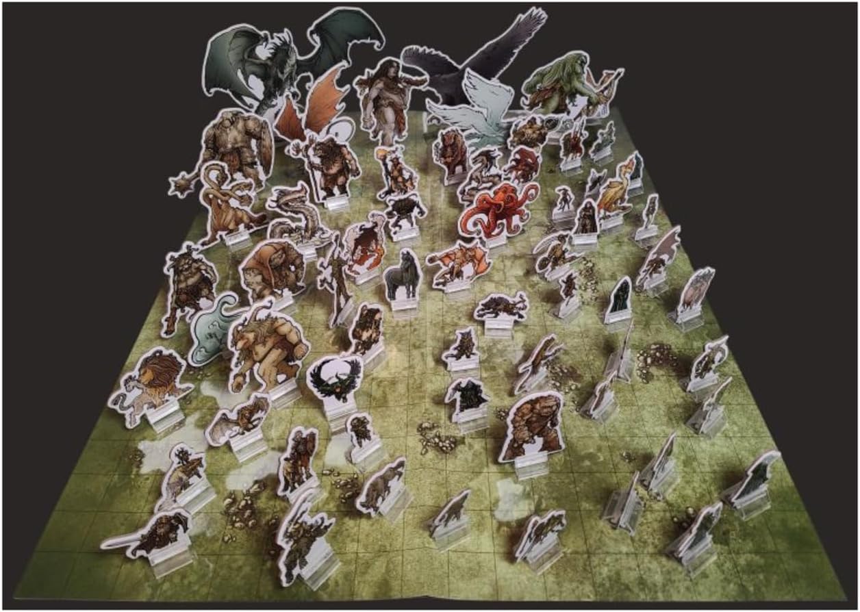 Free League Dragonbane Monsters Standee Set - RPG Accessory 1