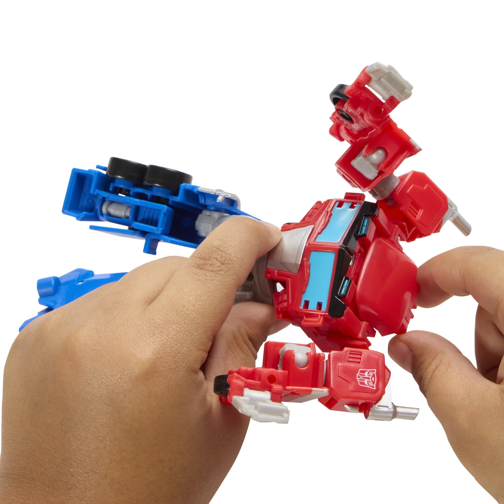 Transformers Optimus Prime Action Figure - 2-in-1 Conversion | 5-Inch Robot | 13 Steps 8